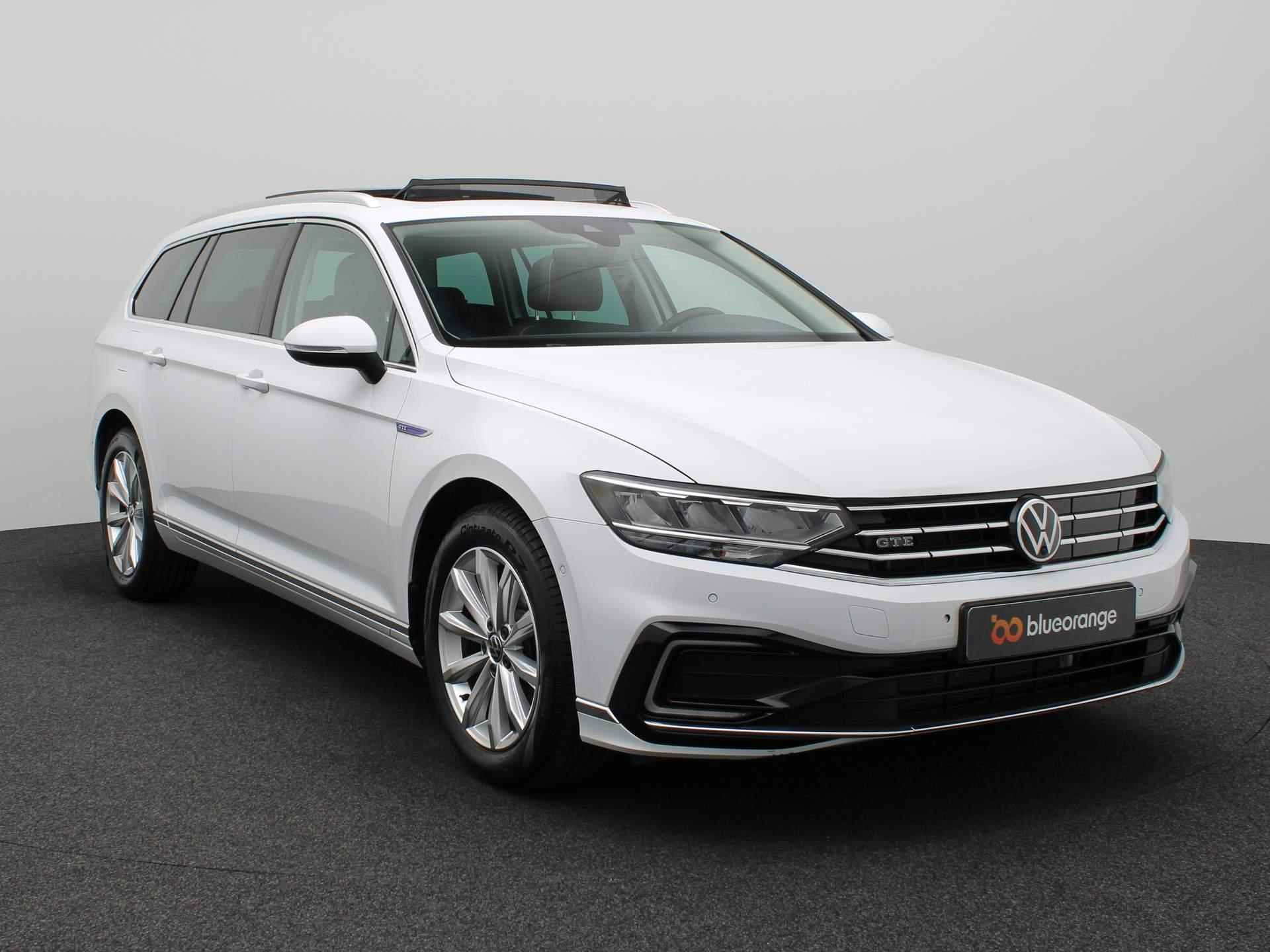 Volkswagen Passat Variant 1.4 TSI PHEV GTE 218PK DSG Panoramadak, 360 gr. camera, stoelverwarming, Discover Pro, virtual pedal, keyless, 17'' lichtmetaal - 12/52