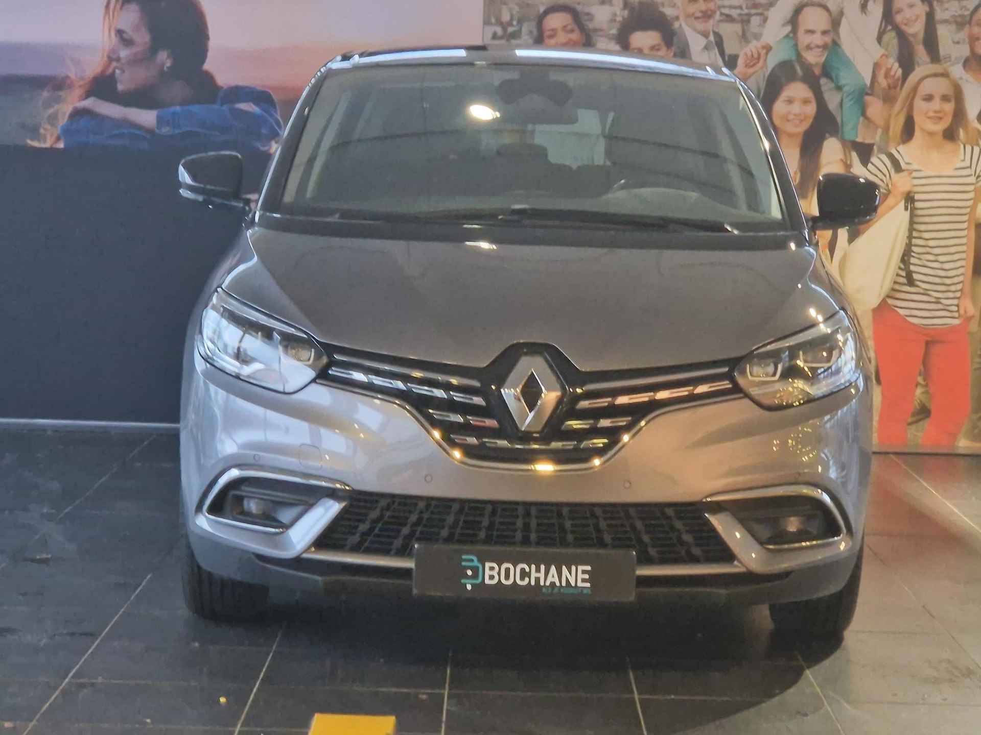 Renault Grand Scénic 1.3 TCe 140 EDC Intens 7p. AUTOMAAT | TREKHAAK | NAVIGATIE | ACHTERUITRIJCAMERA | PARKEERSENSOREN VOOR-EN ACHTER | 20" LICHTMETALEN VELGEN | 7-PERSOONS - 3/24