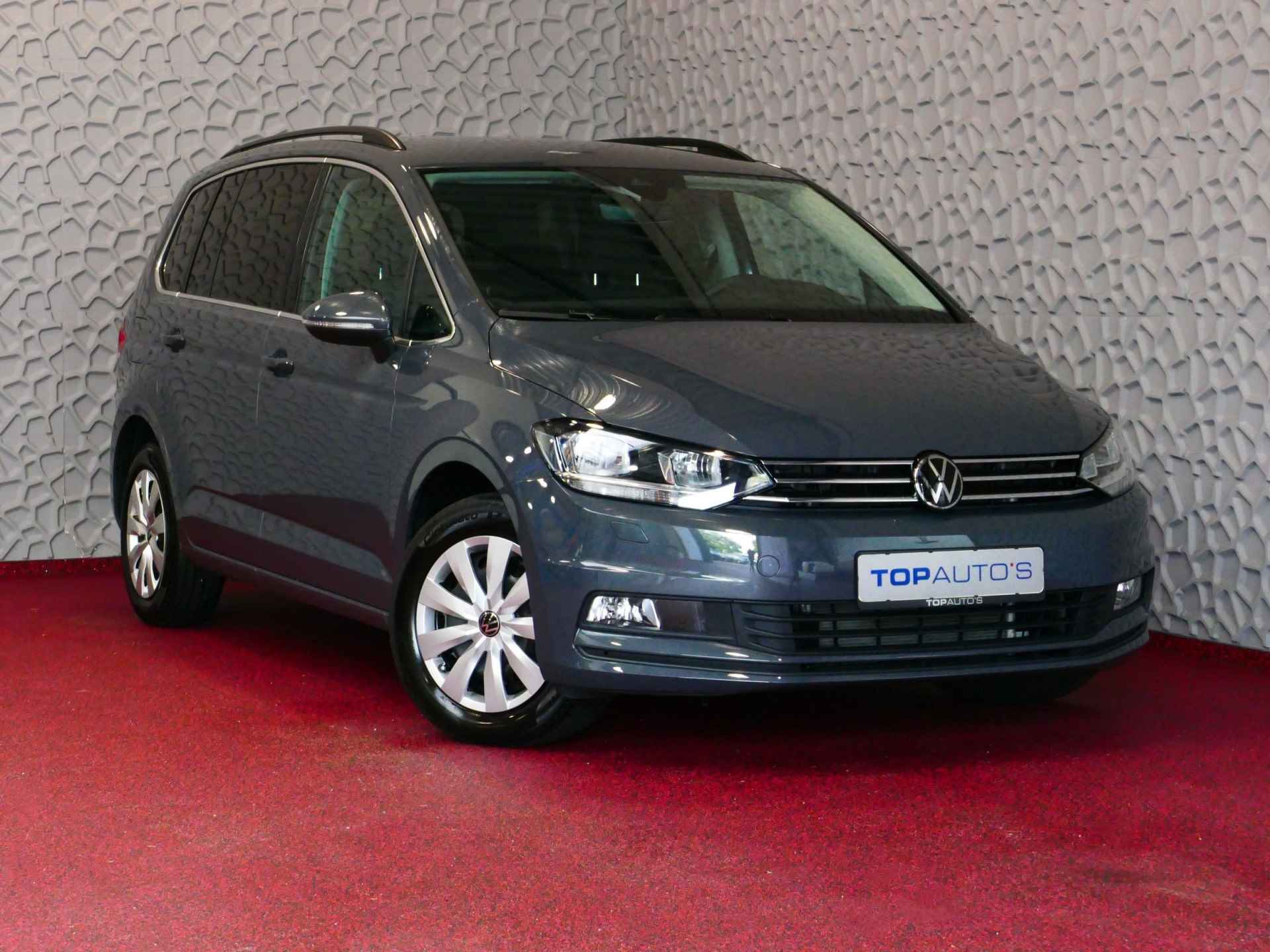 Volkswagen Touran 1.5 TSI 150PK NIEUWE AUTO! 7P CARPLAY NAVI VIR.COCKPIT DODE.HOEK DET. STOELVERW 7P 7PERS 07/2023 70 BIJNA NIEUWE VOLKSWAGEN'S UIT VOORRAAD LEVERBAAR - 49/70