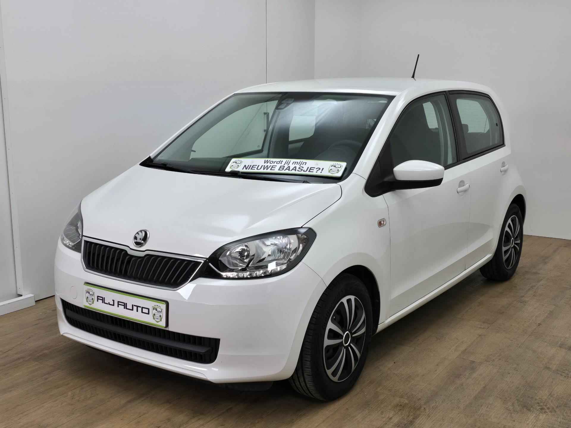 Skoda Citigo Occasion 1.0 zeer zuinig met cruisecontrol | Skoda Citigo tweedehands met bluetooth audio en aux in wit | Bovag | Usb - 3/37