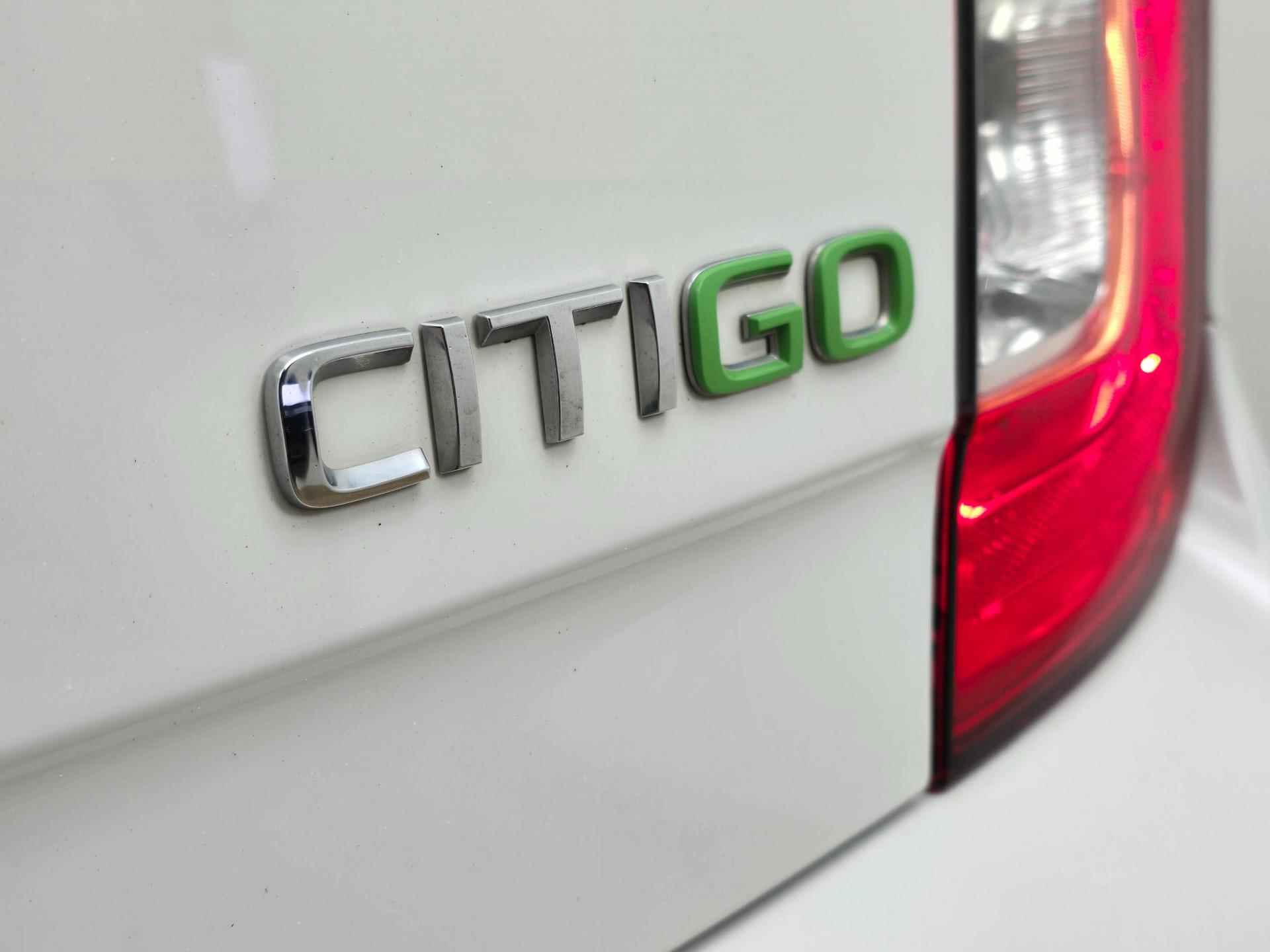 Skoda Citigo Occasion 1.0 zeer zuinig met cruisecontrol | Skoda Citigo tweedehands met bluetooth audio en aux in wit | Bovag | Usb - 5/37