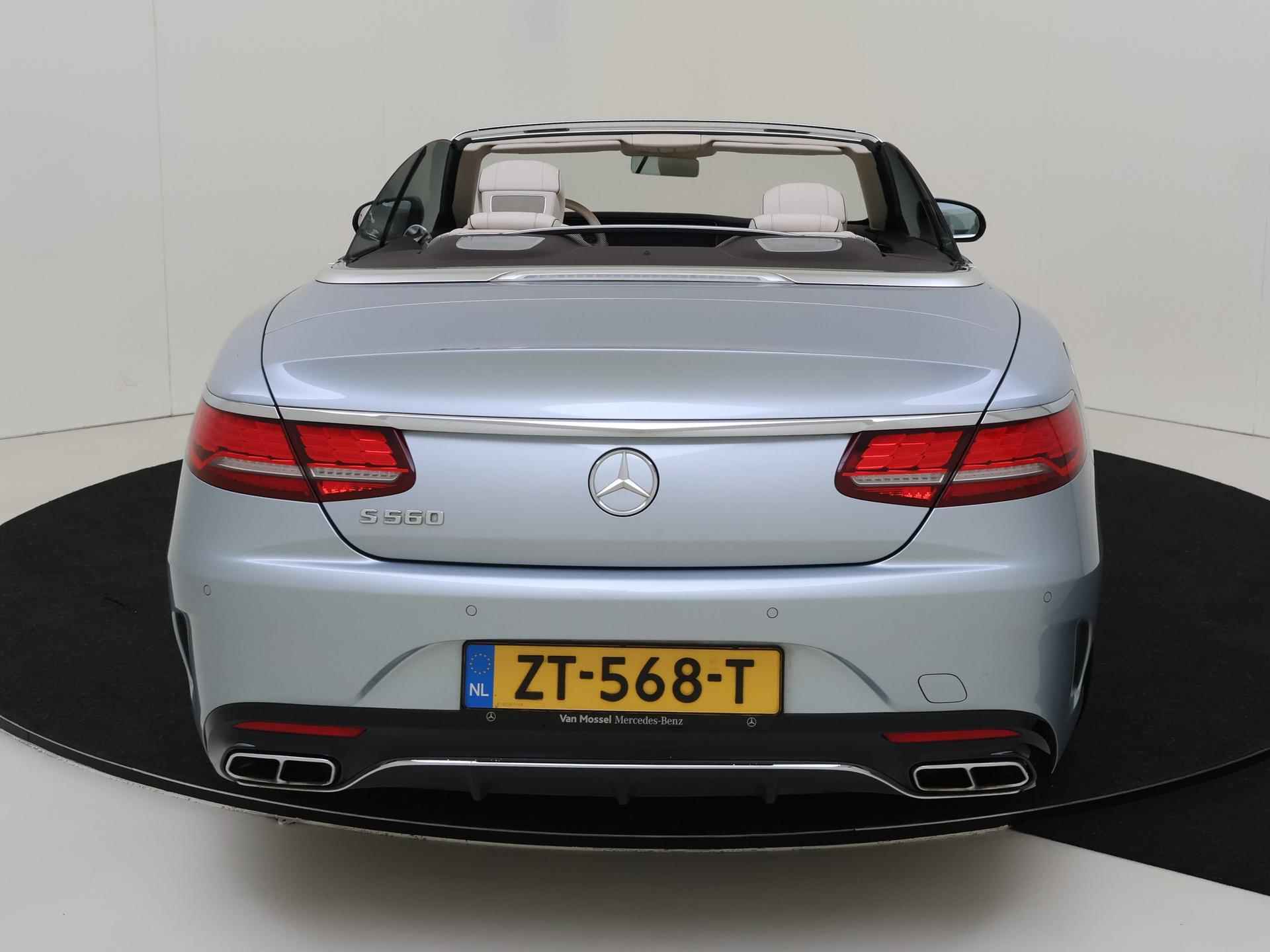 Mercedes-Benz S-klasse Cabrio 560 Premium Plus / AMG/ 20 Inch/ DISTRONIC/ AIRCAP/ AIRSCARF/ 360 camera/ NL Auto - 8/35