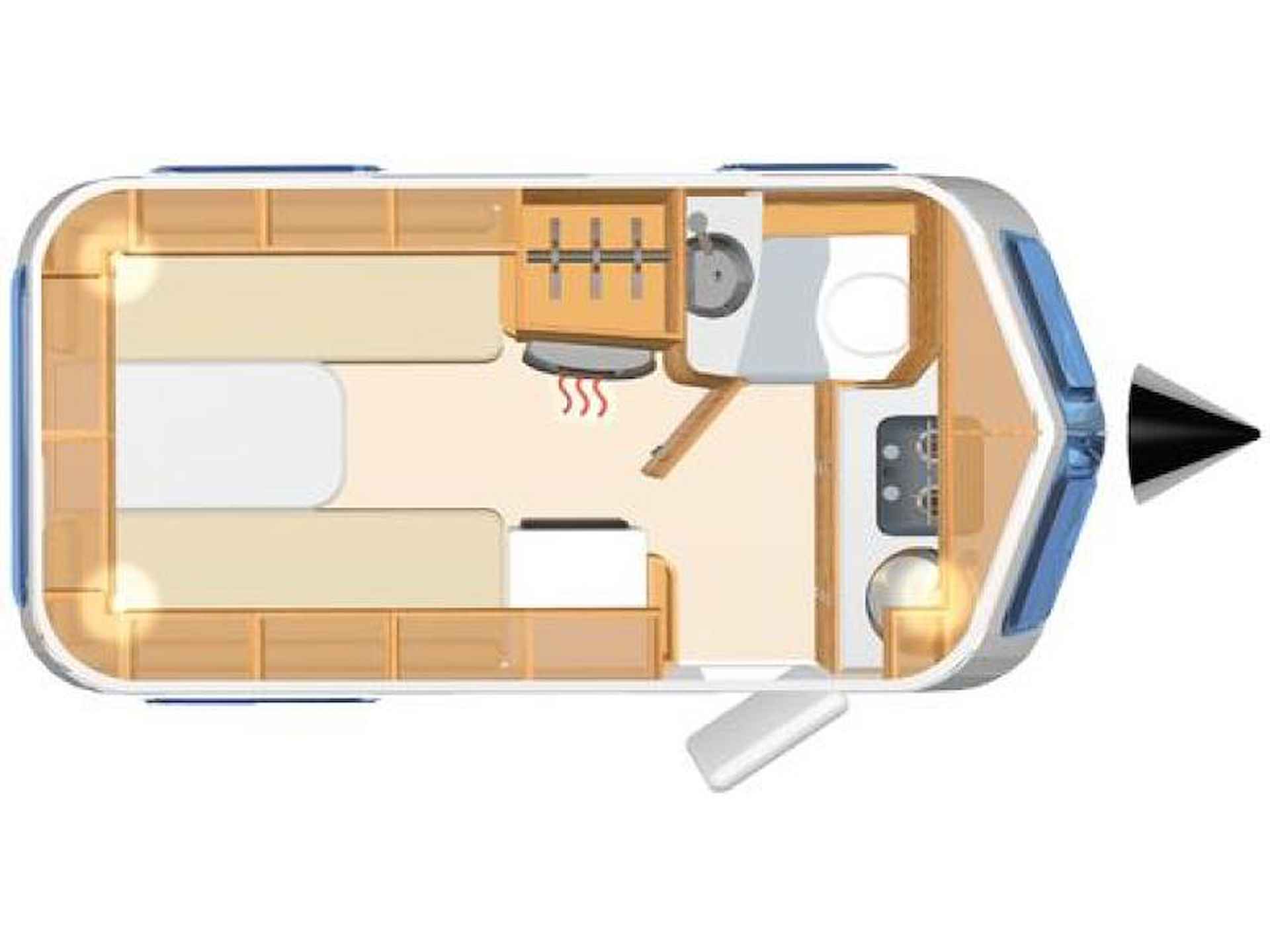 Eriba Touring Triton 420 met Unico Bologna - 12/13