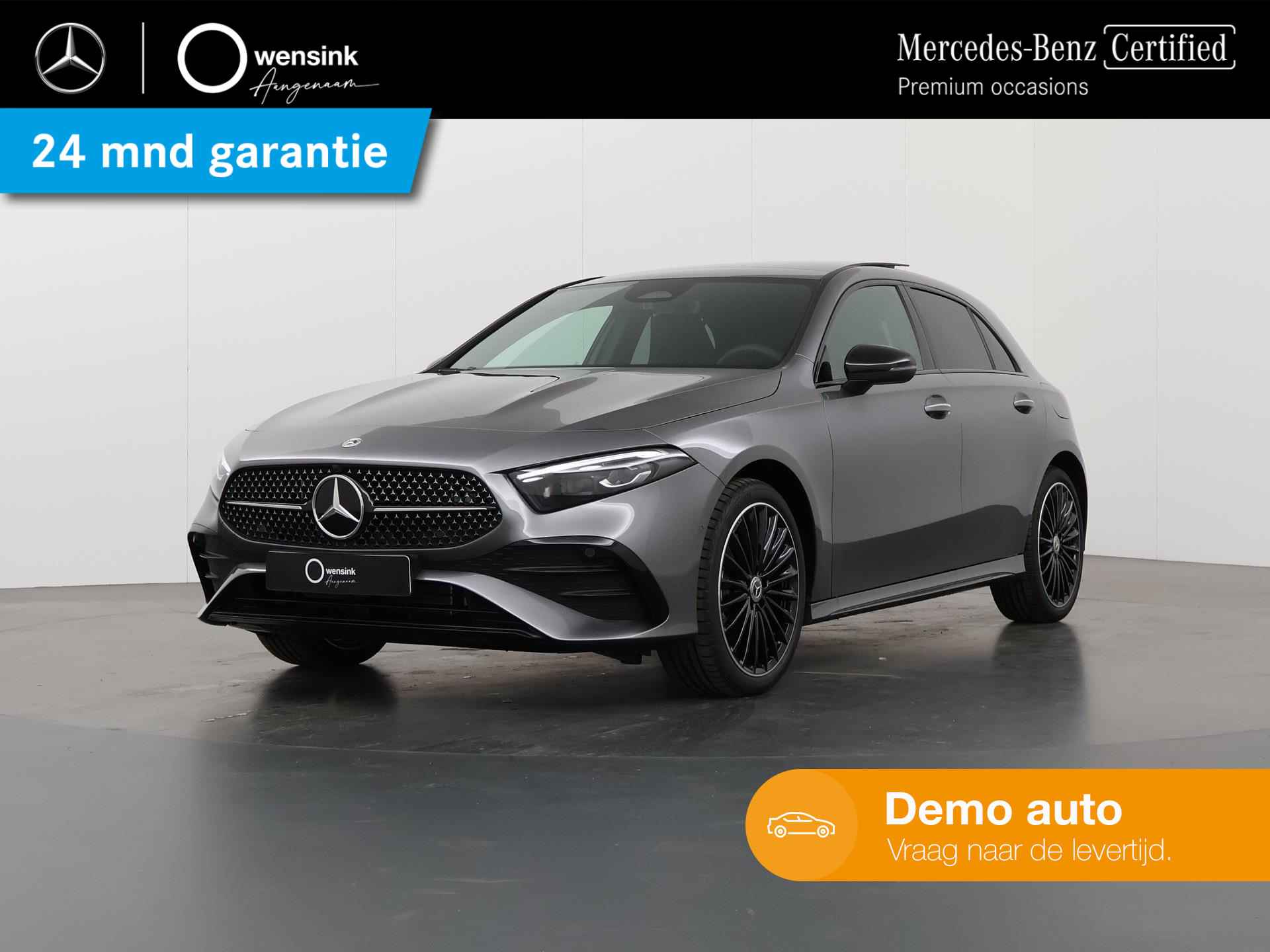 Mercedes-Benz A-klasse 250e AMG NIGHT | Panoramadak | Sfeerverlichting | Dodehoekasssitent | Achteruitrijcamera | Stoelverwarming | MULTIBEAM LED | - 44/44