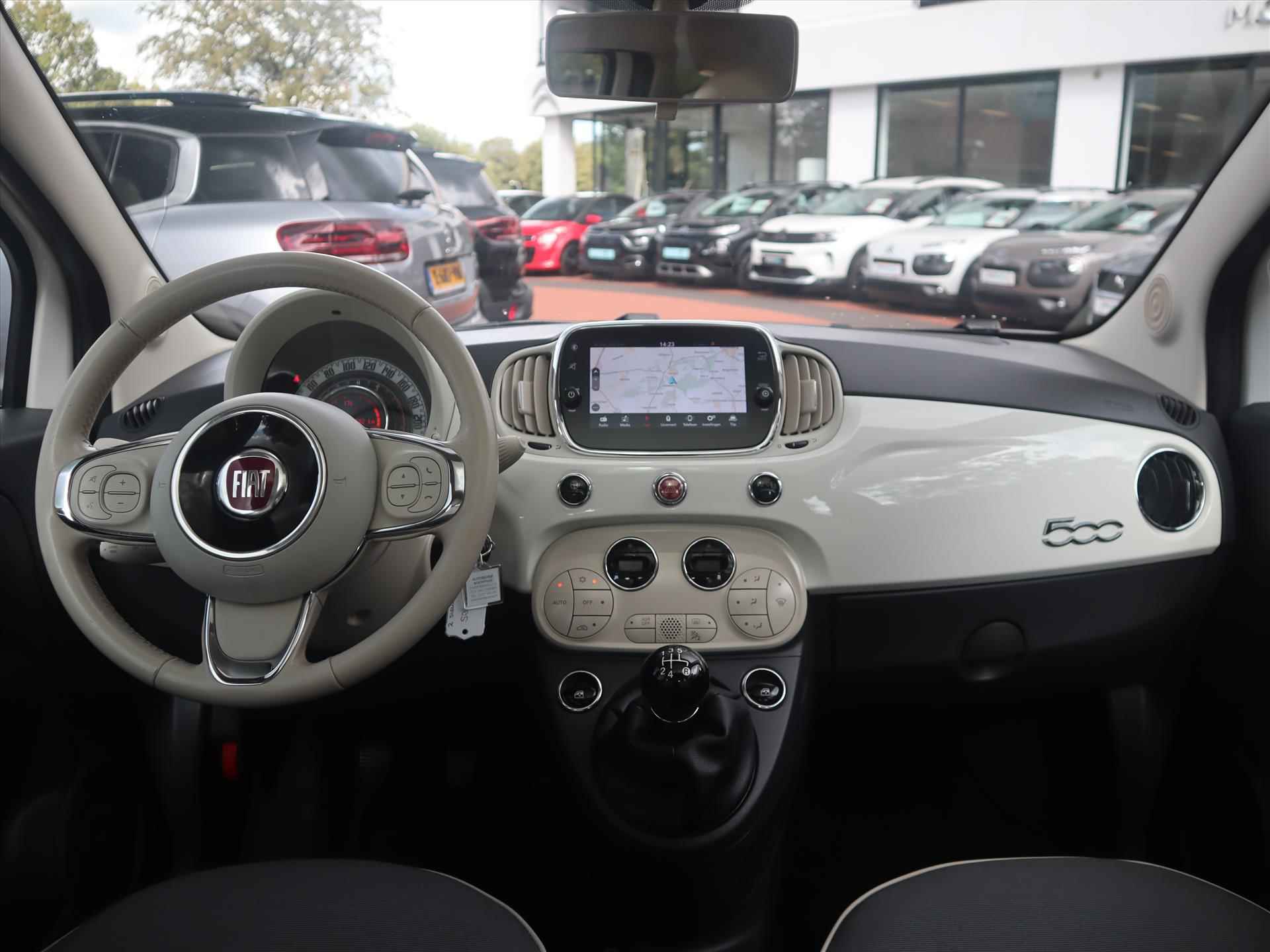 Fiat 500 1.2 69PK Lounge, Rijklaarprijs | Navigatie | Panoramadak | Cruise Control | Bluetooth | Lichtmetalen wielen - 5/58