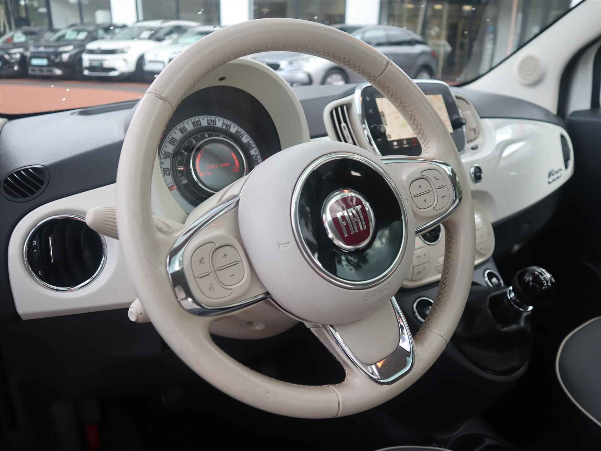 Fiat 500 1.2 69PK Lounge, Rijklaarprijs | Navigatie | Panoramadak | Cruise Control | Bluetooth | Lichtmetalen wielen - 13/58