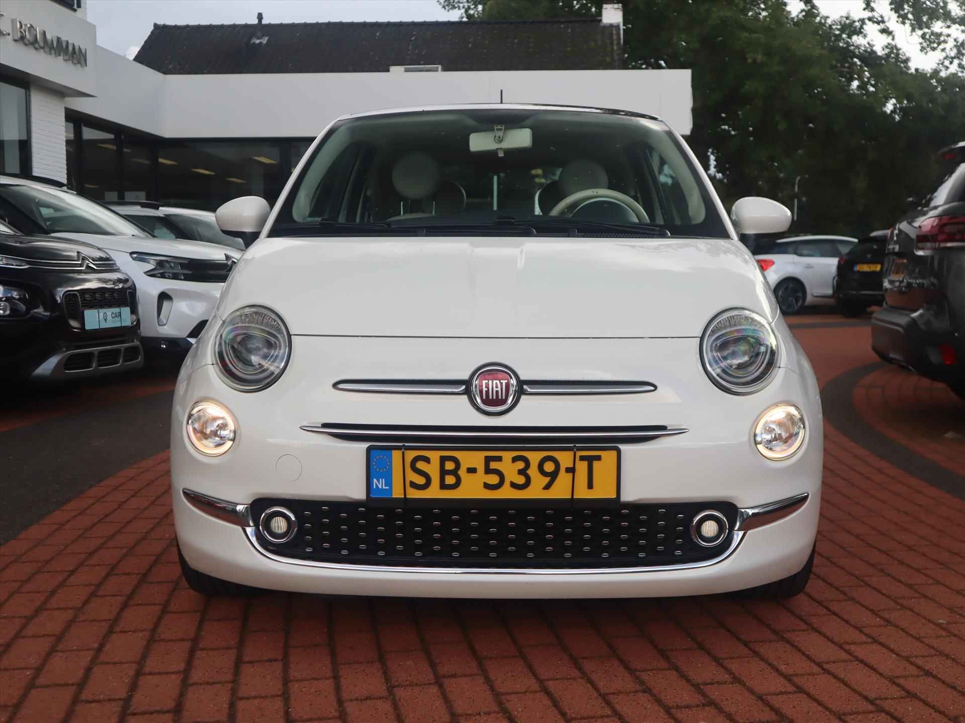 Fiat 500 1.2 69PK Lounge, Rijklaarprijs | Navigatie | Panoramadak | Cruise Control | Bluetooth | Lichtmetalen wielen - 39/58