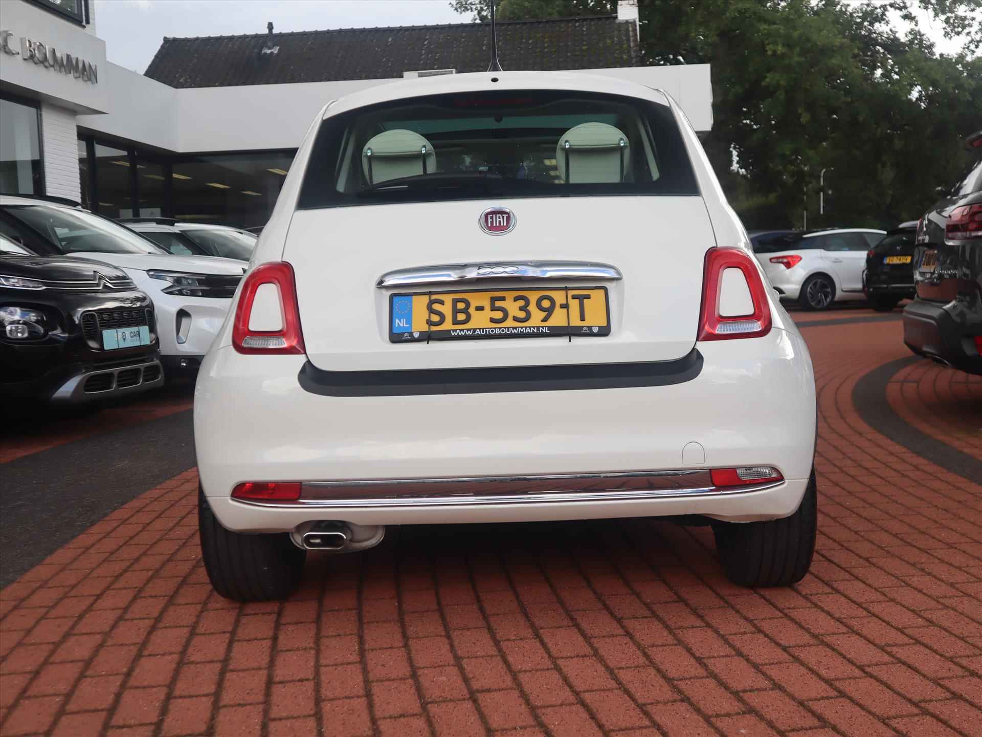 Fiat 500 1.2 69PK Lounge, Rijklaarprijs | Navigatie | Panoramadak | Cruise Control | Bluetooth | Lichtmetalen wielen - 40/58