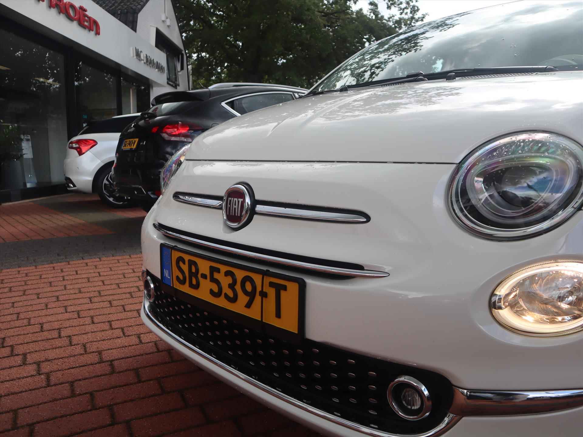 Fiat 500 1.2 69PK Lounge, Rijklaarprijs | Navigatie | Panoramadak | Cruise Control | Bluetooth | Lichtmetalen wielen - 41/58