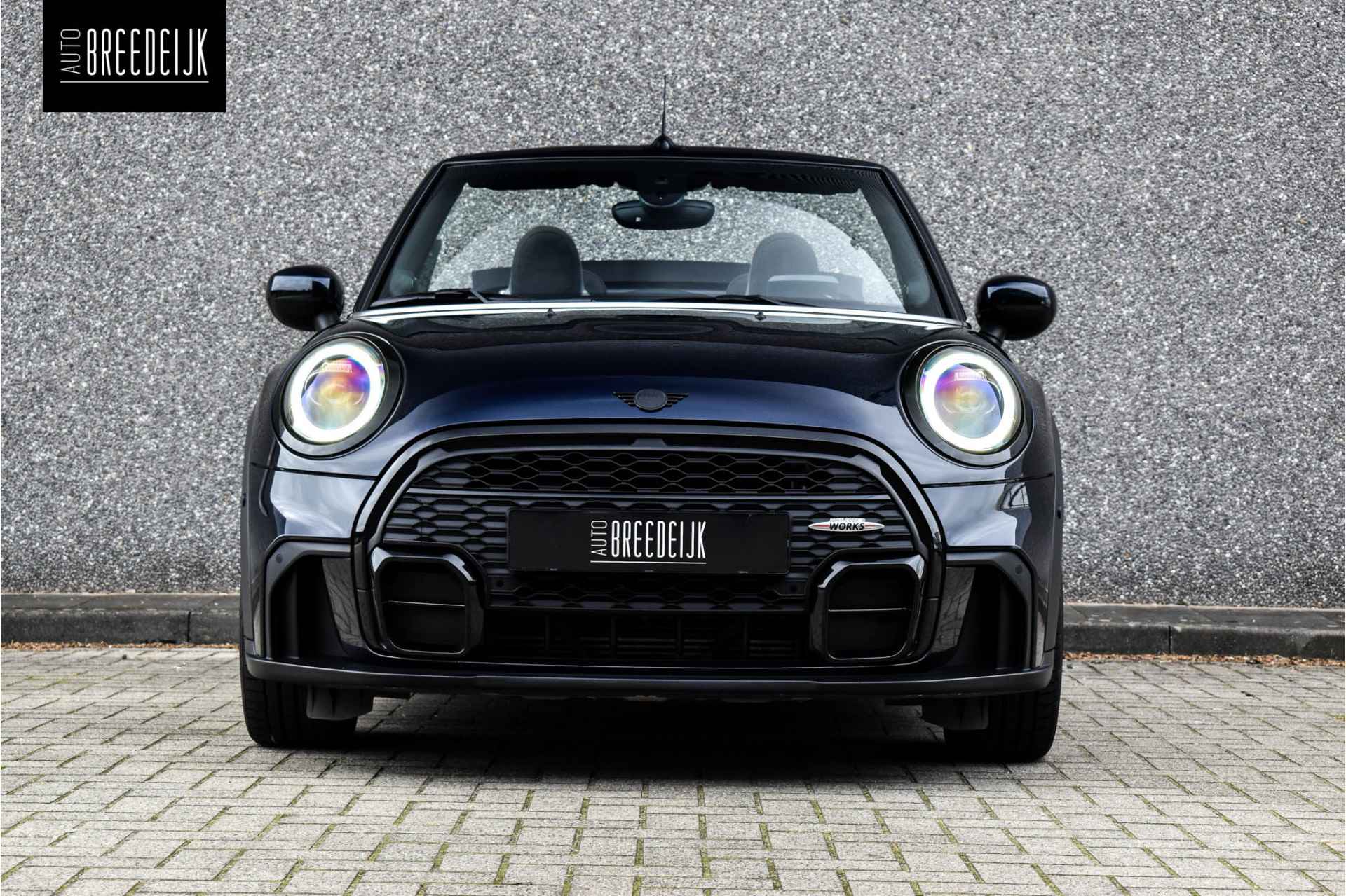 MINI Cabrio 1.5 Cooper Aut. | JCW-Pakket | Navi | Head-Up | H&K | ACC | Camera | 17"LM | Enigmatic Black - 4/27