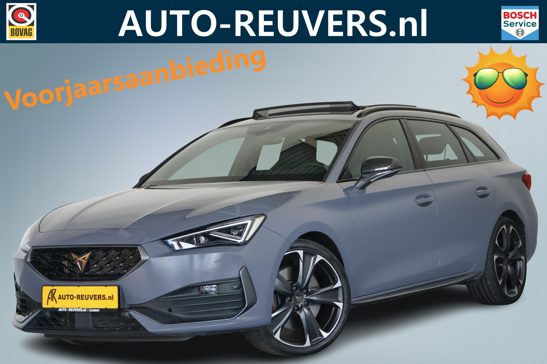 CUPRA Leon Sportstourer 2.0 TSI VZ 4DRIVE 310pk / Opendak / Leder / Travelassist / Beats / CarPlay