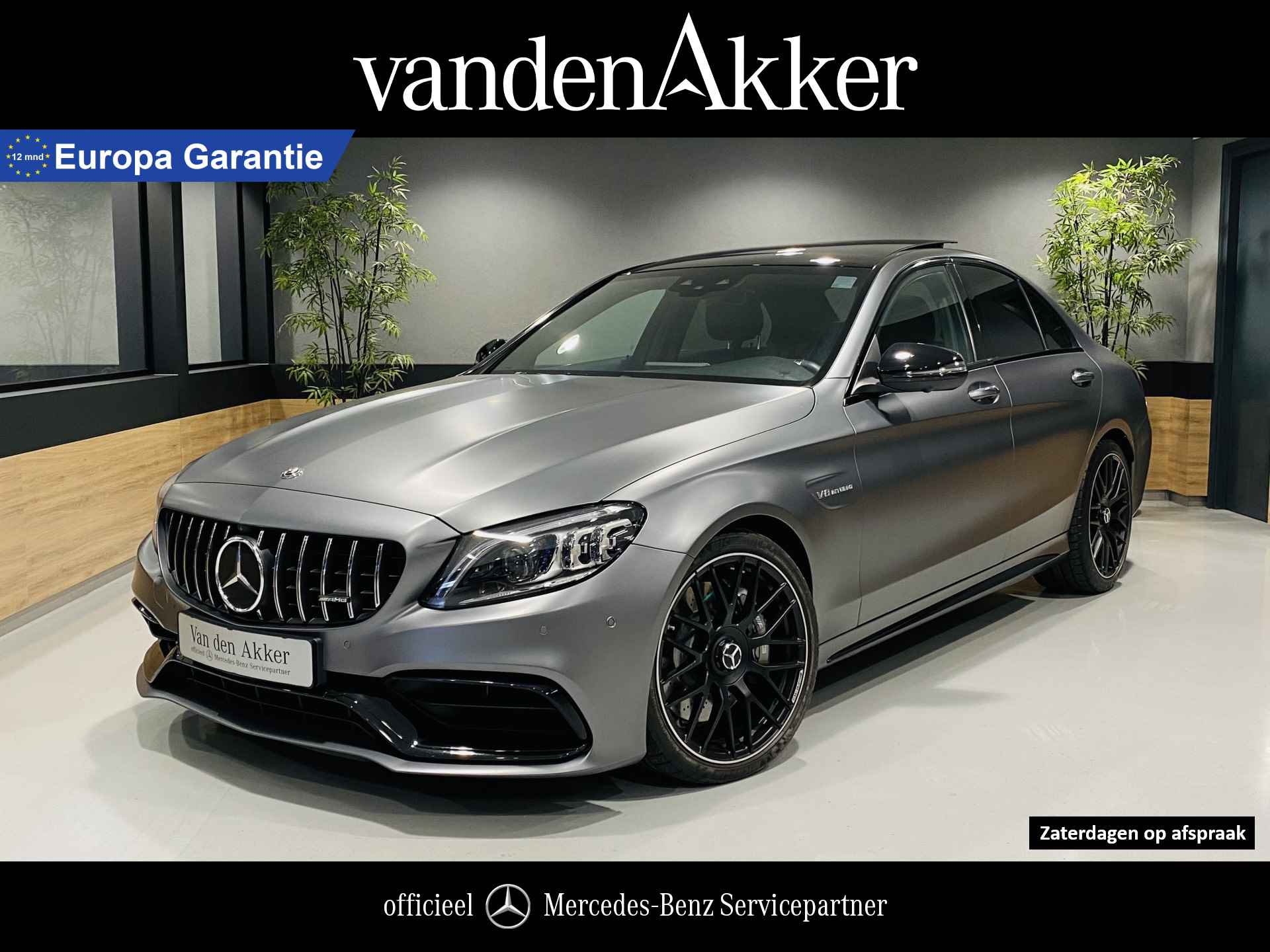 Mercedes-Benz C-Klasse 63 AMG 476PK // DISTRONIC // MEMORY // 360° CAMERA // PANORAMA-SCHUIFDAK // NIGHTPAKKET // MULTIBEAM LED // COMAND // DAB // AMG - 1/65