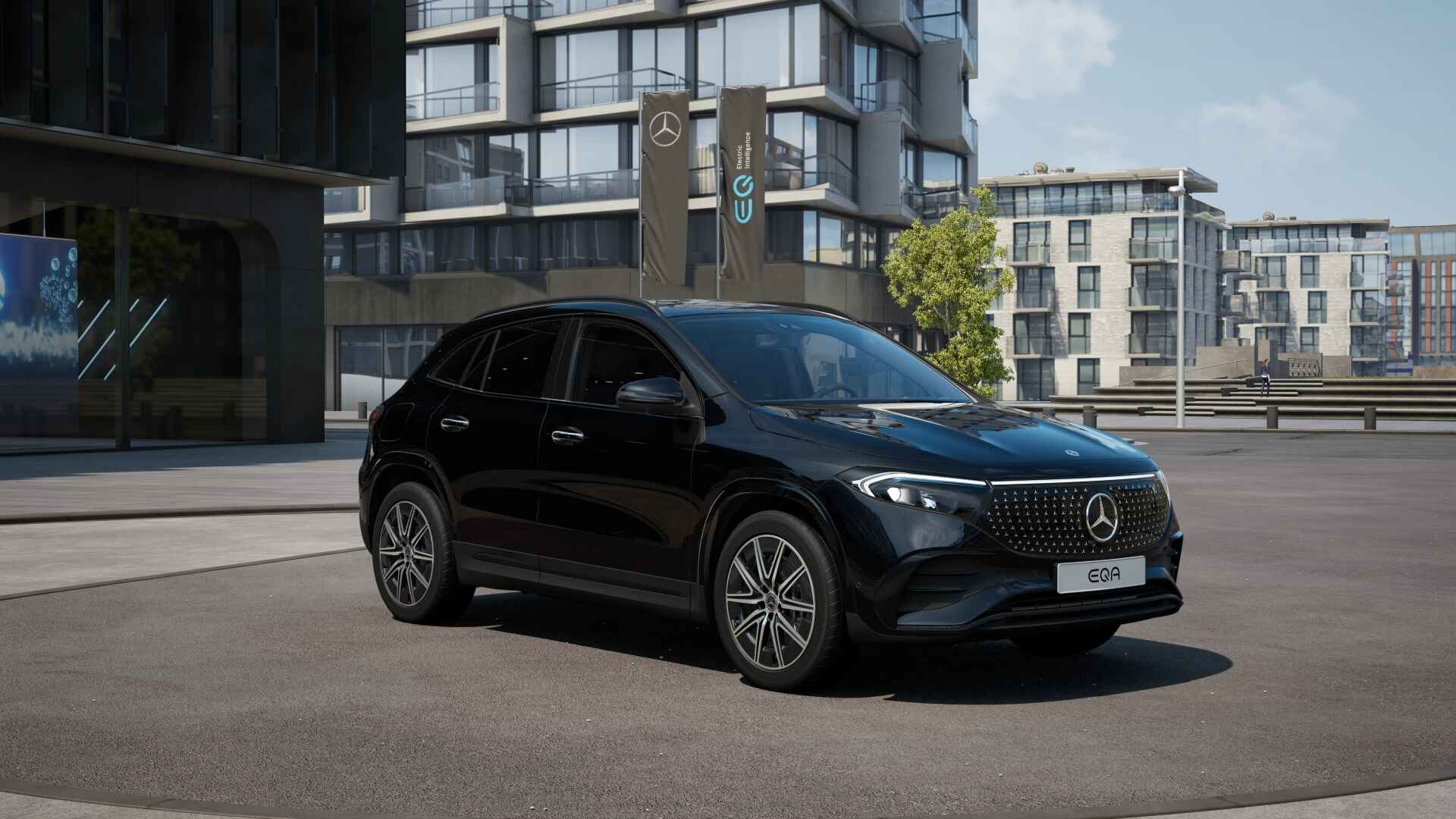 Mercedes-Benz EQA 250+ Business Solution AMG 71 kWh | Nightpakket | Winter pakket | Premium pakket | Parkeerpakket met 360°-camera | GUARD 360° Voertuigbescherming Plus | KEYLESS-GO comfort pakket | Head-up display | - 9/25