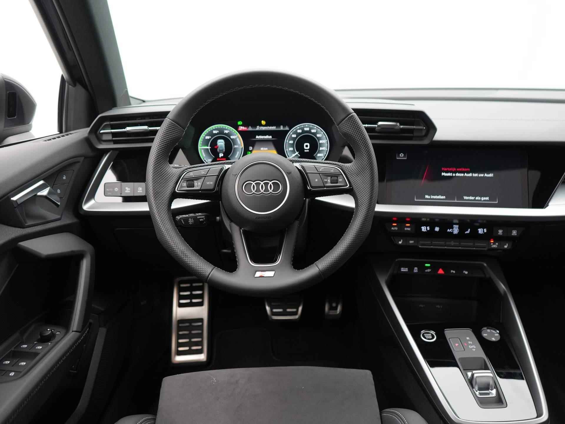 Audi A3 Sportback 40 TFSI e Advanced edition Navi | Clima | Panoramadak | Adaptive Cruise | LED | Head-up Display | S-line Interieur | Trekhaak - 13/55