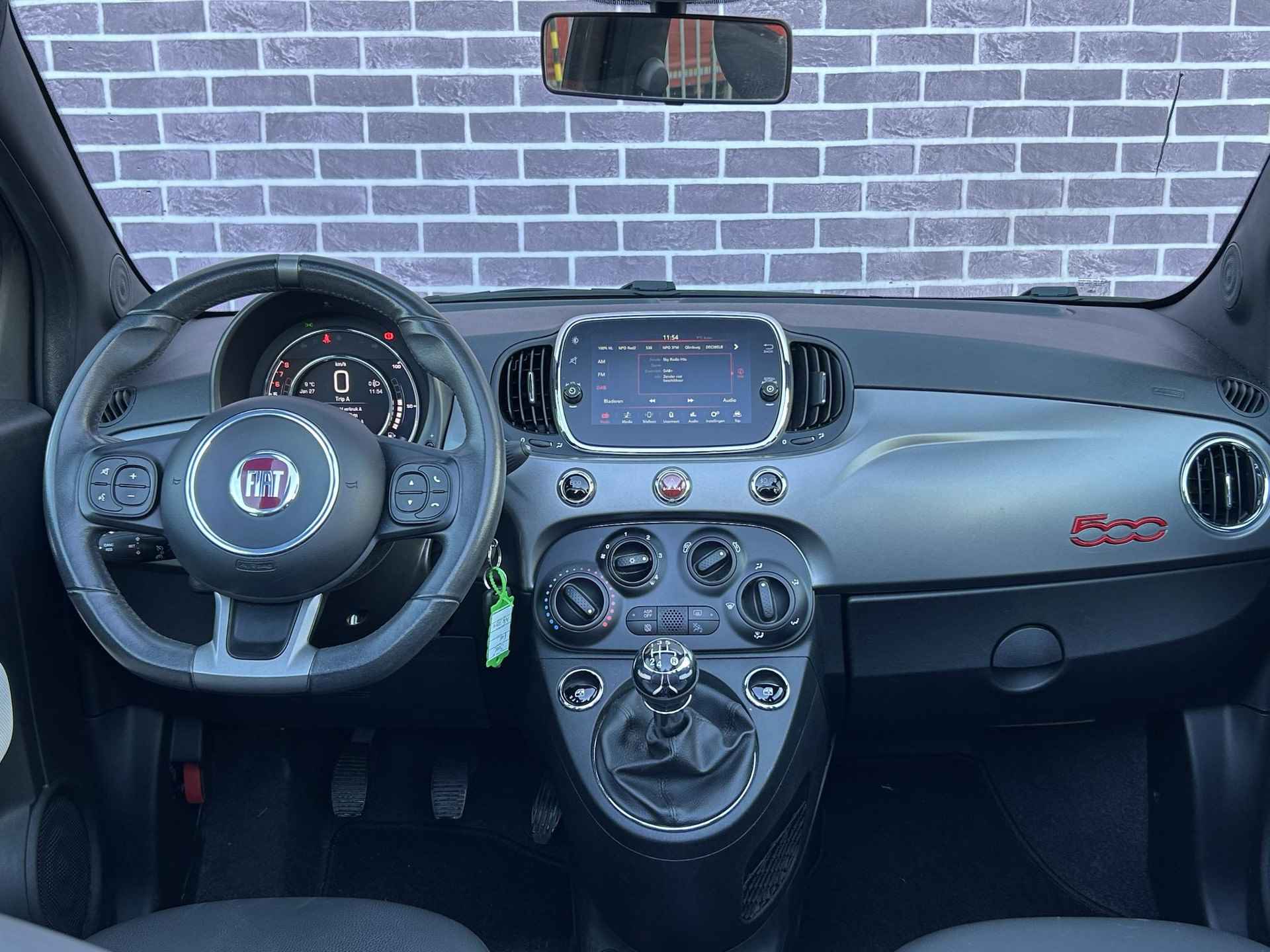 Fiat 500 C 0.9 TwinAir Turbo Sport | Cruise Control | Leder | Airco | Parkeersensoren | Lichtmetalen Velgen - 3/34