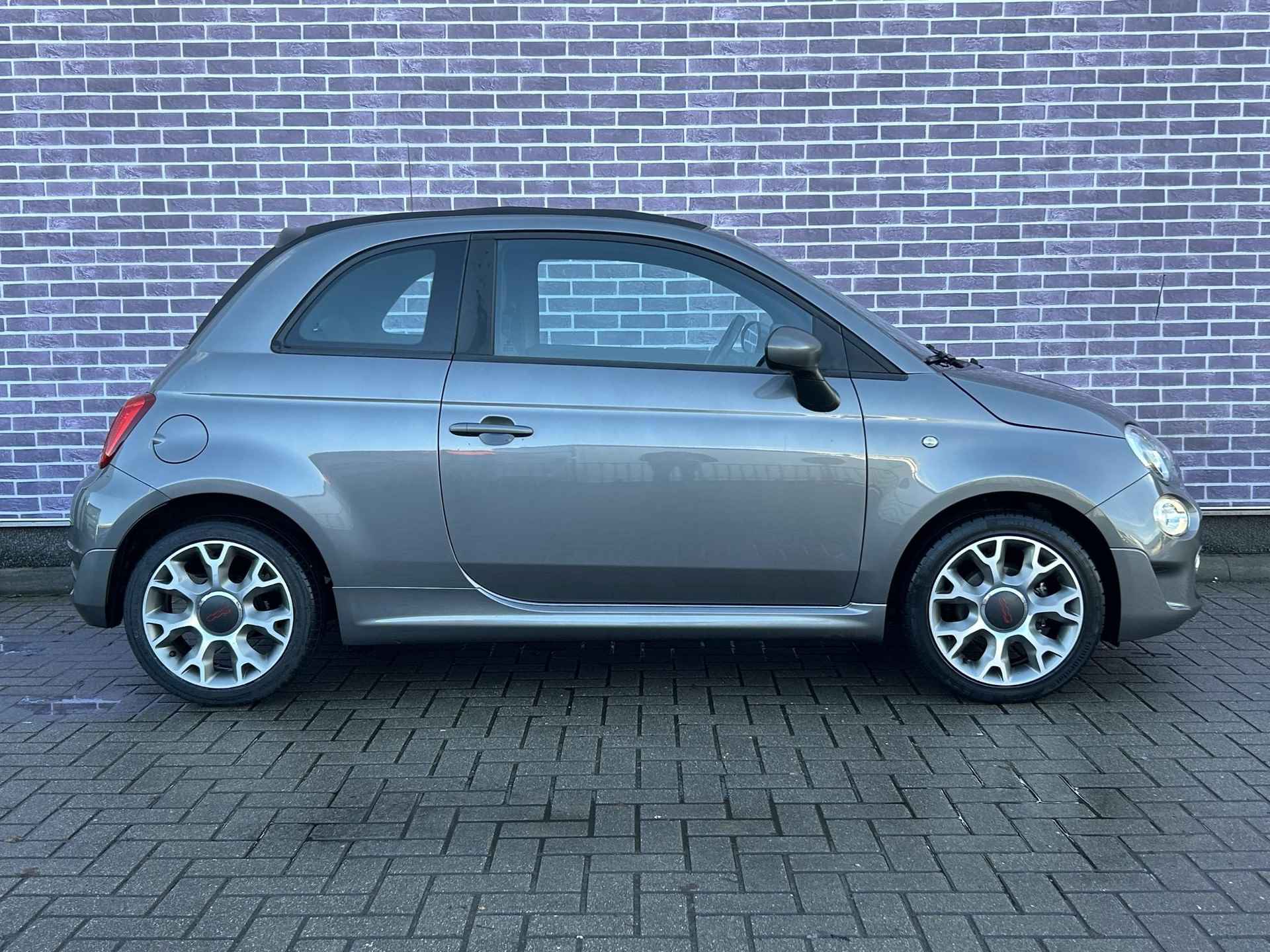 Fiat 500 C 0.9 TwinAir Turbo Sport | Cruise Control | Leder | Airco | Parkeersensoren | Lichtmetalen Velgen - 25/34