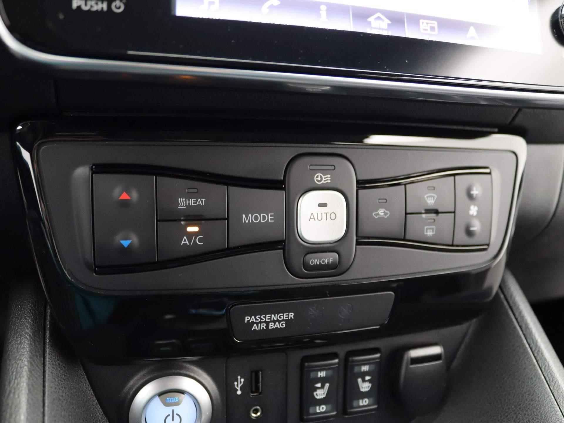 Nissan LEAF 2.ZERO EDITION 40 kWh Airco | Cruise Control | Navigatie | Apple Carplay/Android | Trekhaak | - 21/44