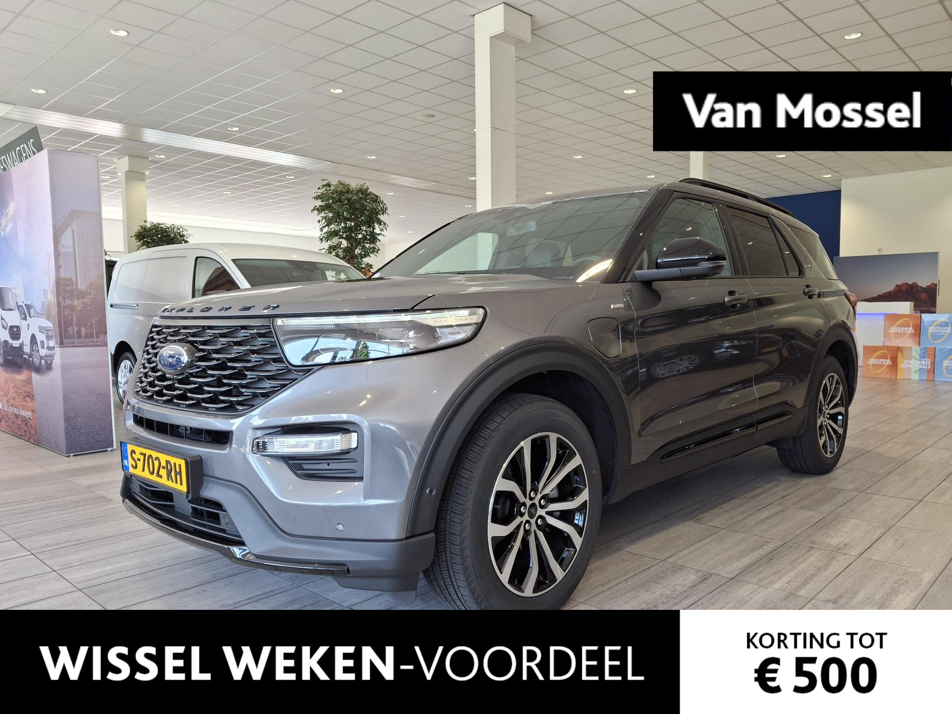 Ford Explorer 3.0 V6 EcoBoost PHEV ST-Line | 7 persoons | Leder | Panoramadak | Navigatie | Winterpack |