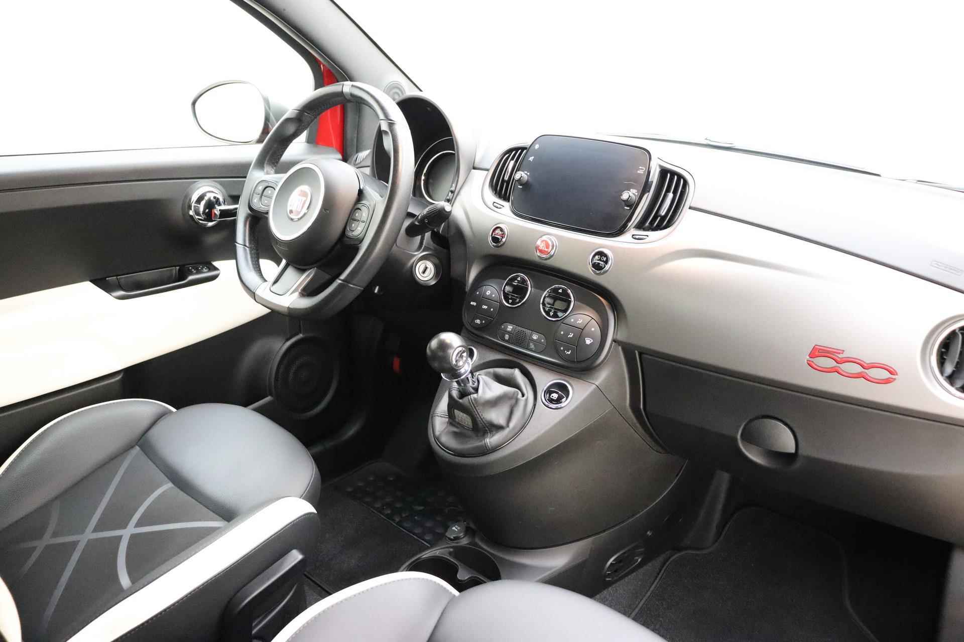 Fiat 500 0.9 TwinAir Turbo Sport 105PK | Navigatie | Parkeer Sensoren Achter | Half Leer Interieur | DAB Radio | 16 Inch Lichtmetalen Velgen | Climate Control - 4/33
