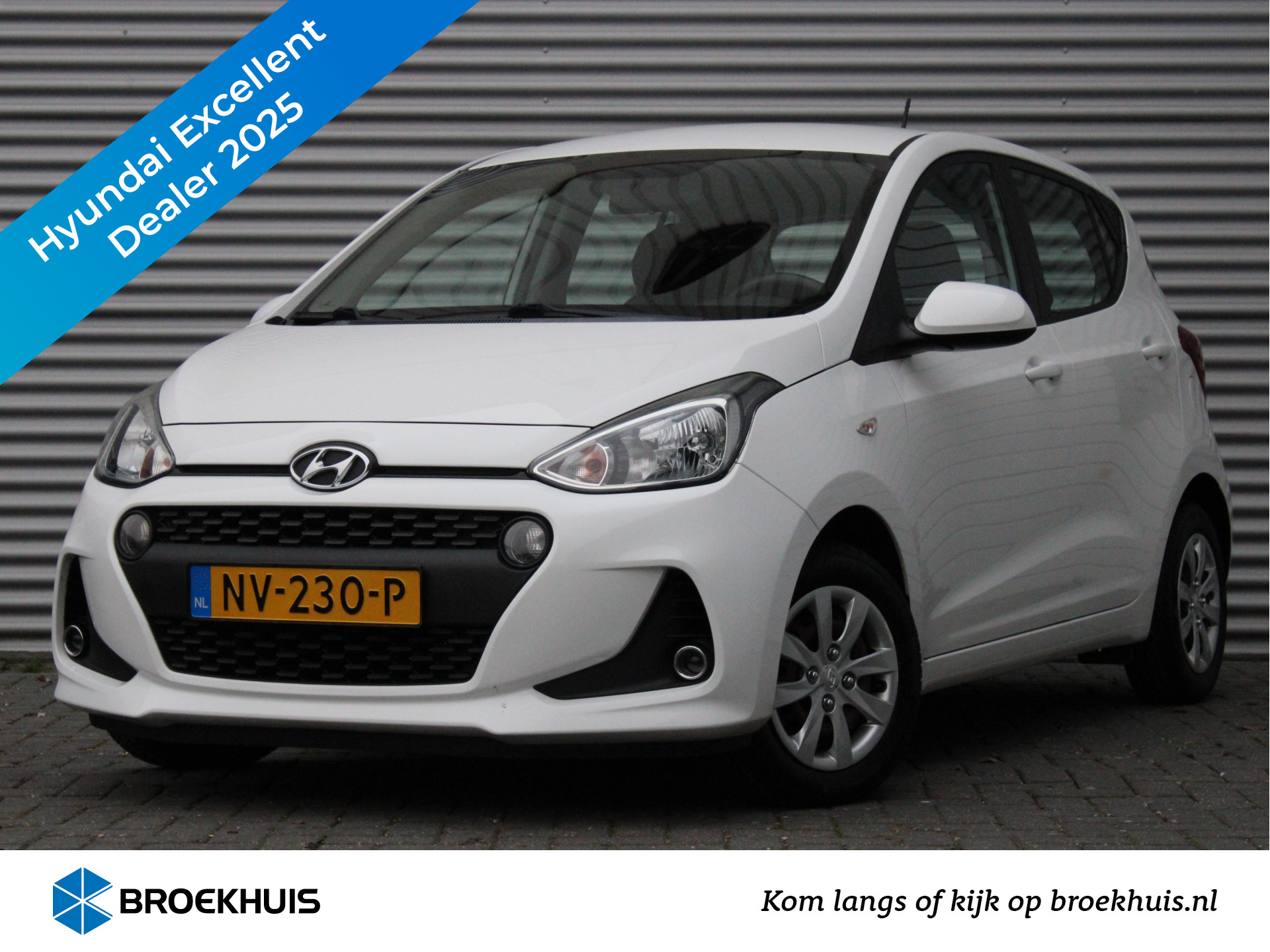 Hyundai i10 1.0i Go! | Navigatie | Climate Control | Cruise Control | Elek. ramen vóór & achter |