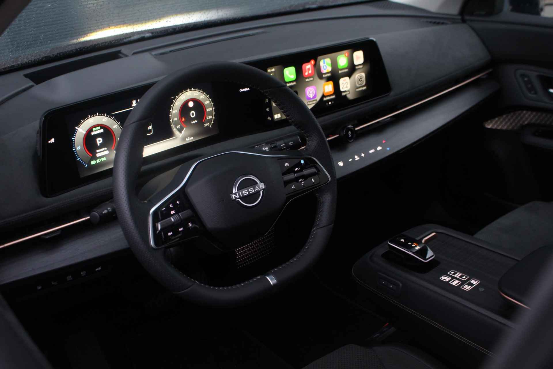 Nissan Ariya Evolve 91 kWh 240pk | Bose Audio | Draadloze Apple Carplay & Android Auto | Afneembare Trekhaak | Elektrisch Verstelbare Stoelen | Stoel/Stuurwiel Verwarming | Nieuw! - 14/42