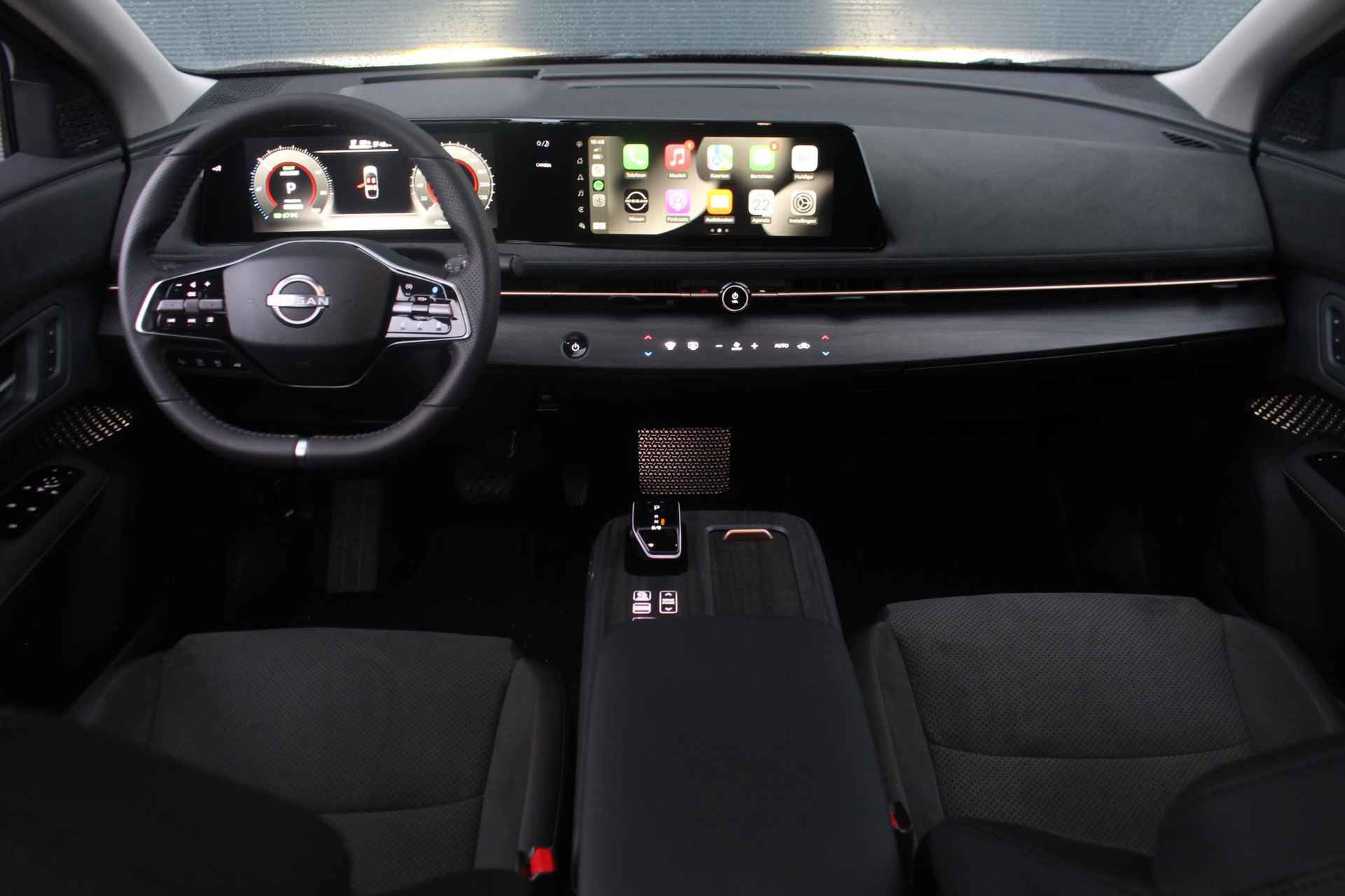 Nissan Ariya Evolve 91 kWh 240pk | Bose Audio | Draadloze Apple Carplay & Android Auto | Afneembare Trekhaak | Elektrisch Verstelbare Stoelen | Stoel/Stuurwiel Verwarming | Nieuw! - 15/42