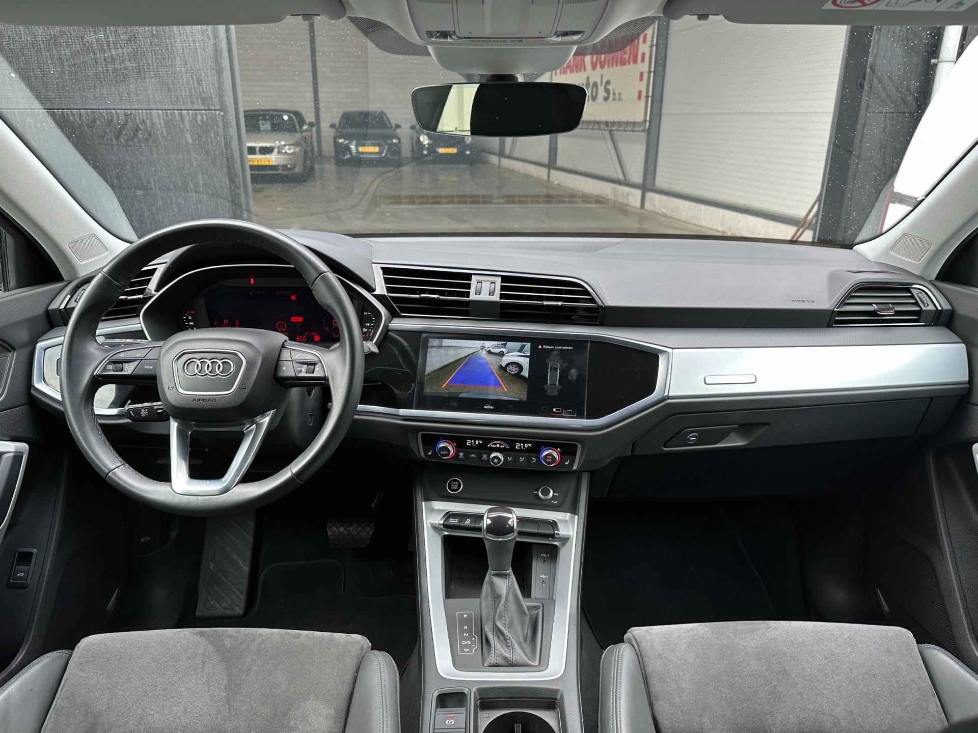 Audi Q3 Sportback 35 TFSI S-Line 150 PK + Camera | LED | Navigatie | Keyless | Apple | Stoelen Elektrisch - 10/23