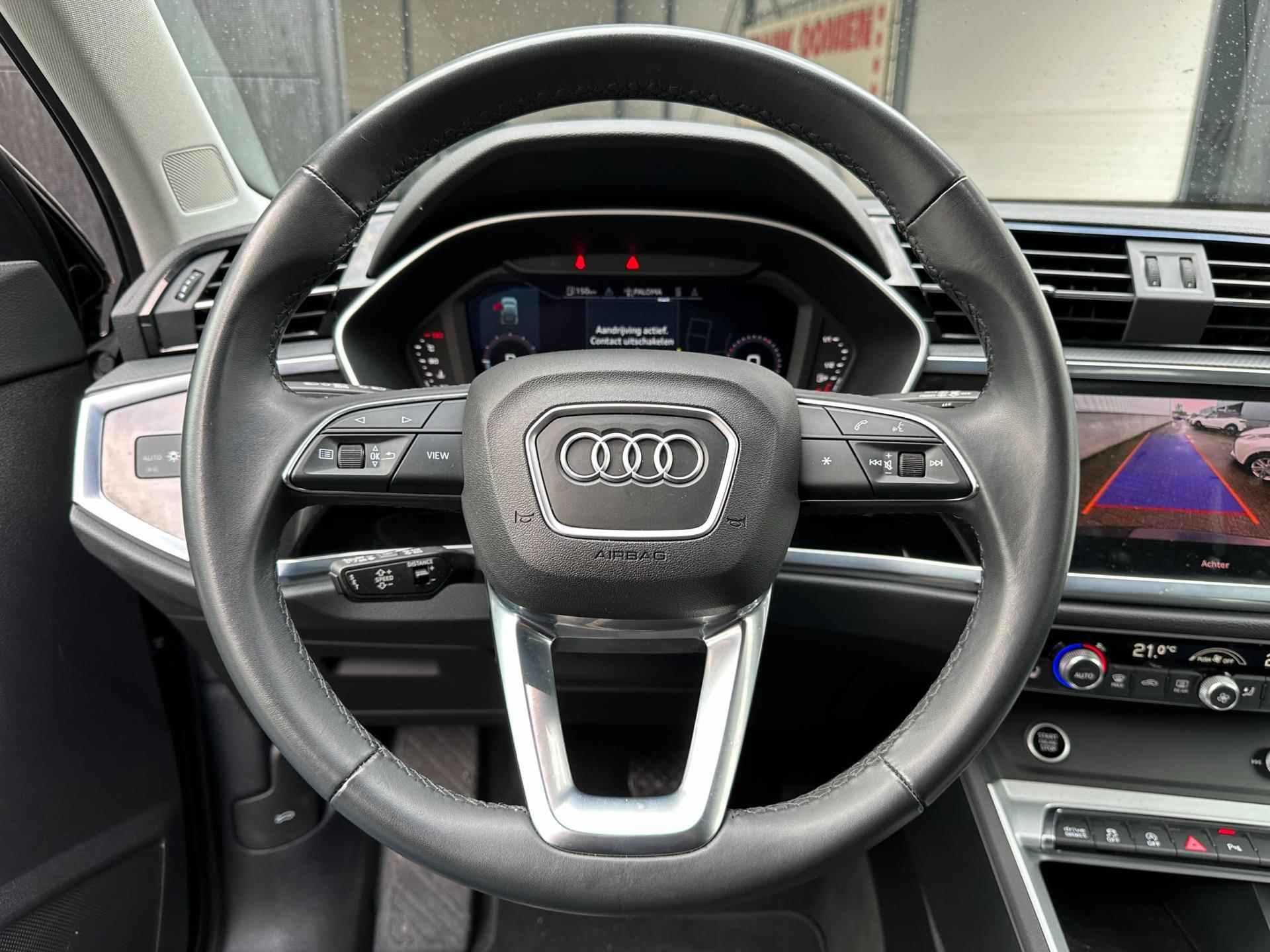 Audi Q3 Sportback 35 TFSI S-Line 150 PK + Camera | LED | Navigatie | Keyless | Apple | Stoelen Elektrisch - 12/23