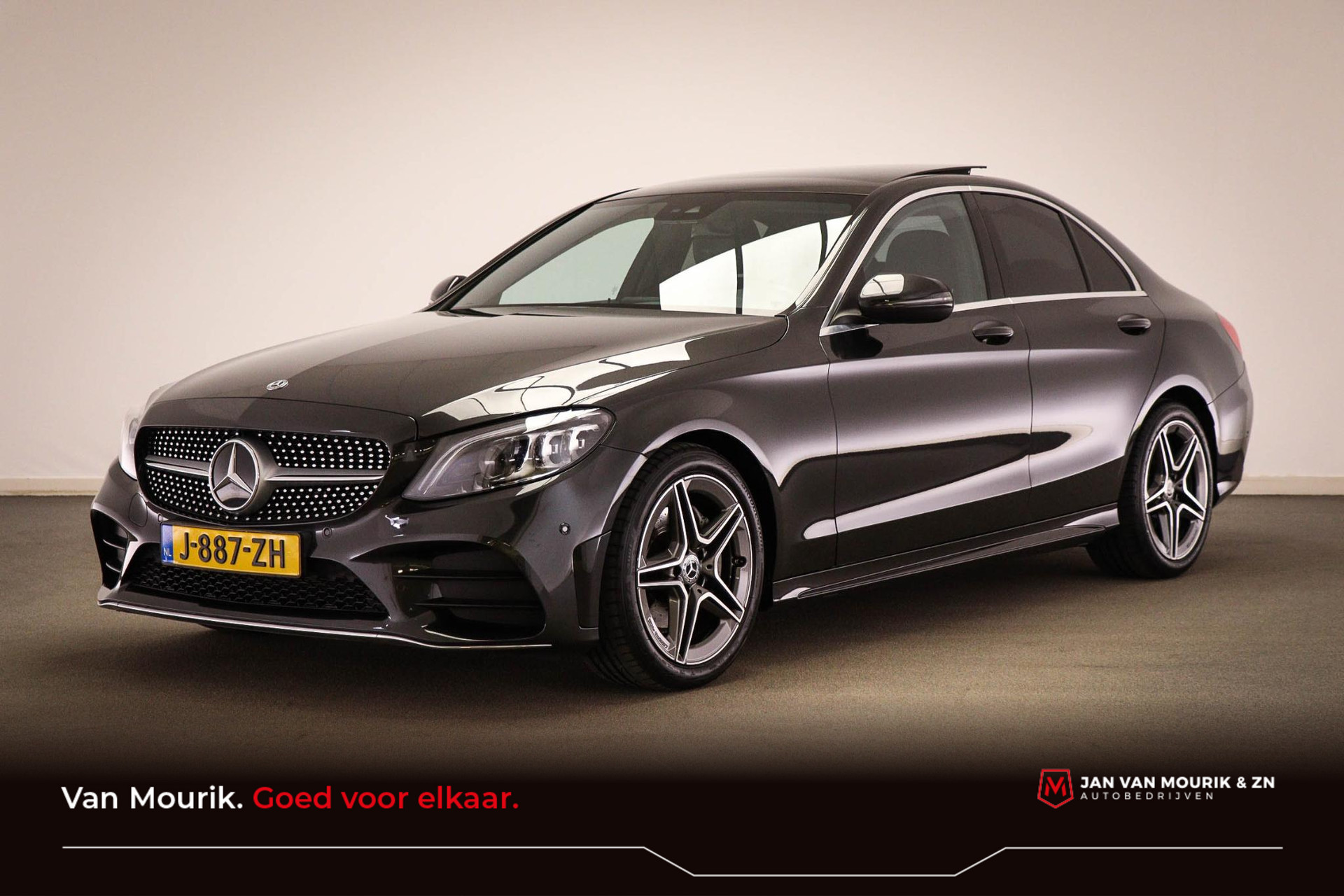 Mercedes-Benz C-klasse 200 Business Solution AMG | BUSINESS PLUS | MATRIX LED | PANORAMADAK | APPLE