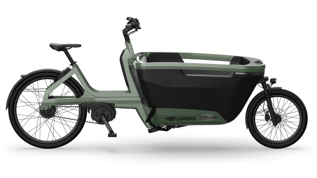 Lovens Explorer S75+ AUTO 545Wh Moss Green / Zwarte kit 2024