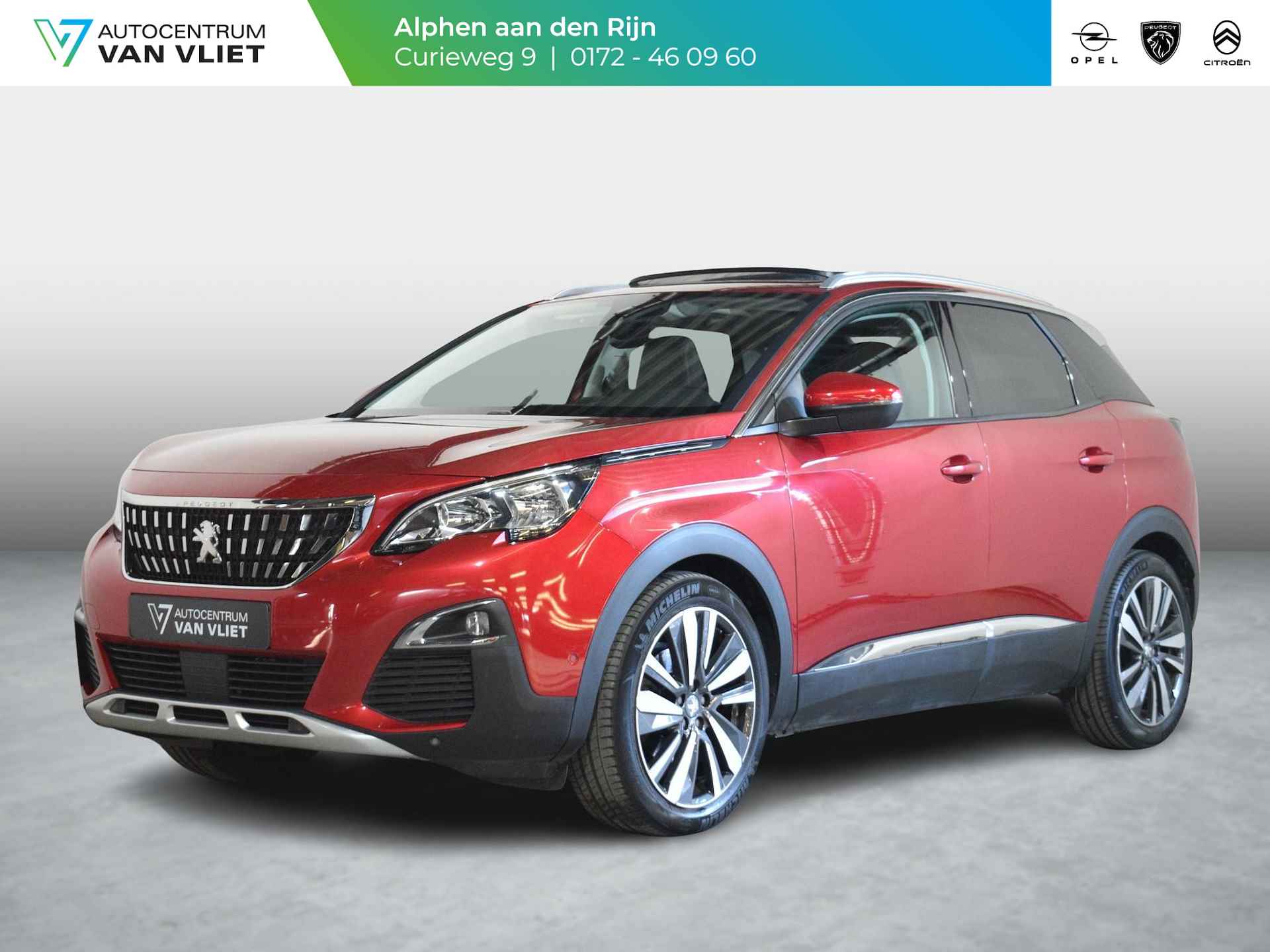 Peugeot 3008 1.2 PureTech Première | TREKHAAK | SCHUIFDAK | NAVIGATIE | CARPLAY | ACHTERUITRIJCAMERA MET SENSOREN | E.C.C. | 81.286km