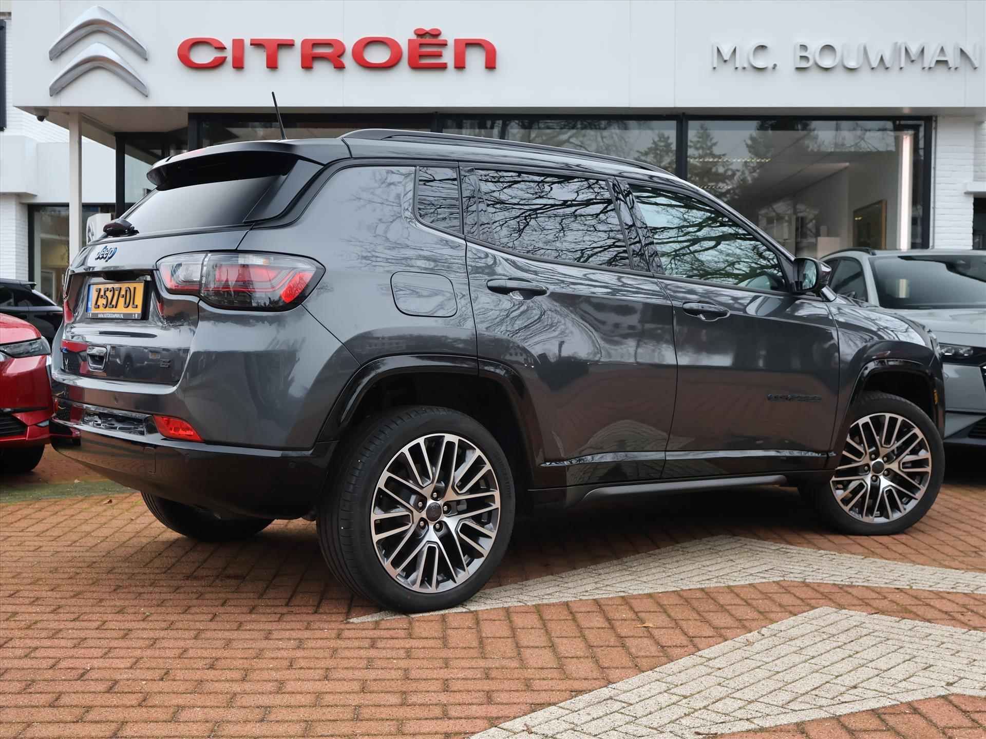 JEEP Compass S 4Xe 240PK Automaat E AWD 4x4, Rijklaarprijs | Panoramadak | Winter Pakket | Adaptieve Cruise - 4/72