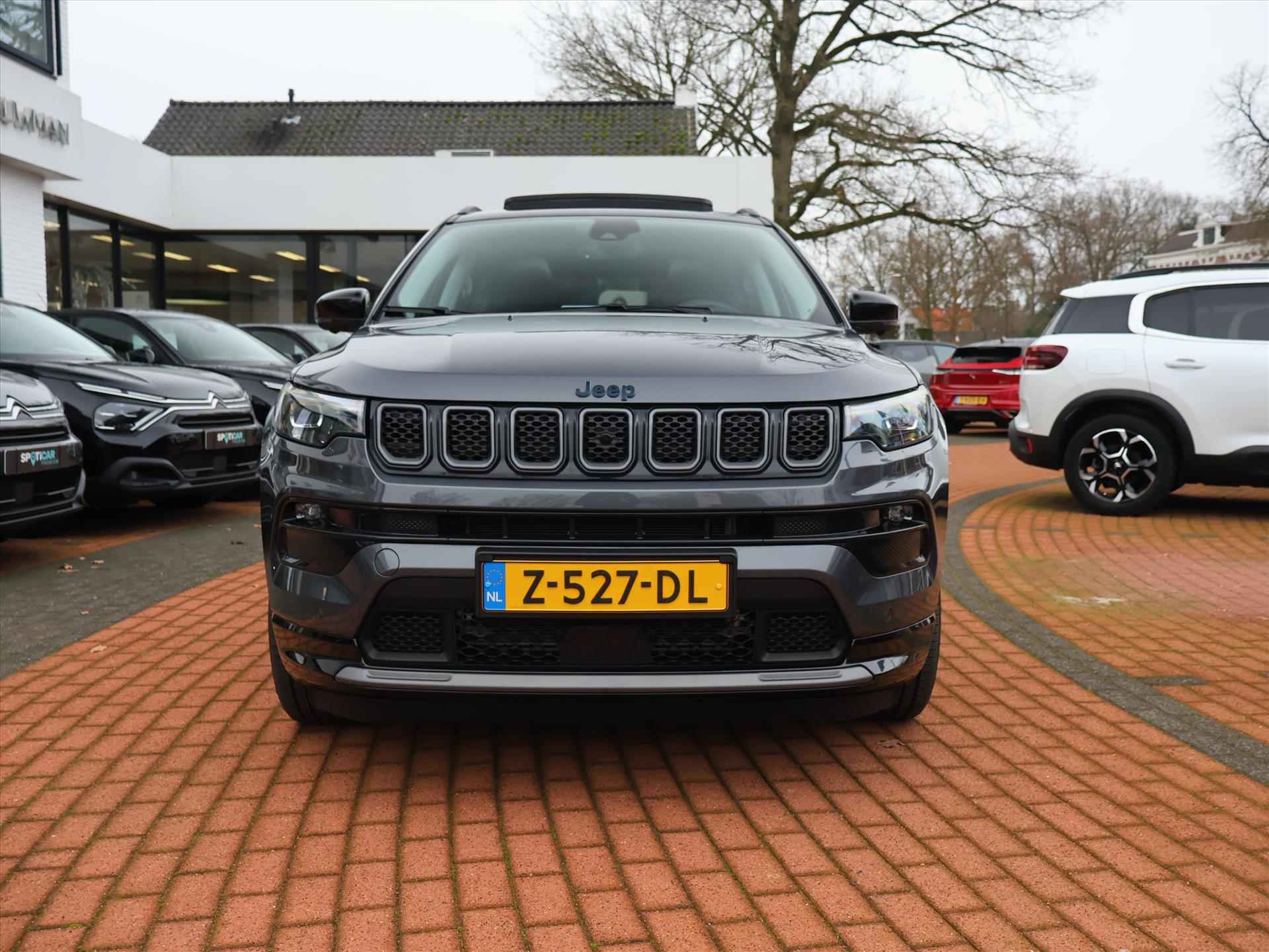 JEEP Compass S 4Xe 240PK Automaat E AWD 4x4, Rijklaarprijs | Panoramadak | Winter Pakket | Adaptieve Cruise - 57/72