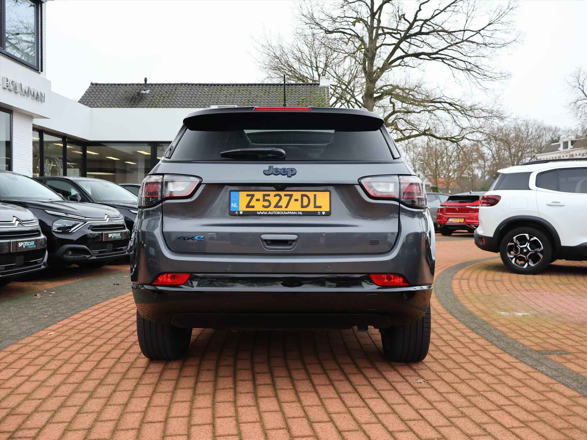 JEEP Compass S 4Xe 240PK Automaat E AWD 4x4, Rijklaarprijs | Panoramadak | Winter Pakket | Adaptieve Cruise - 58/72