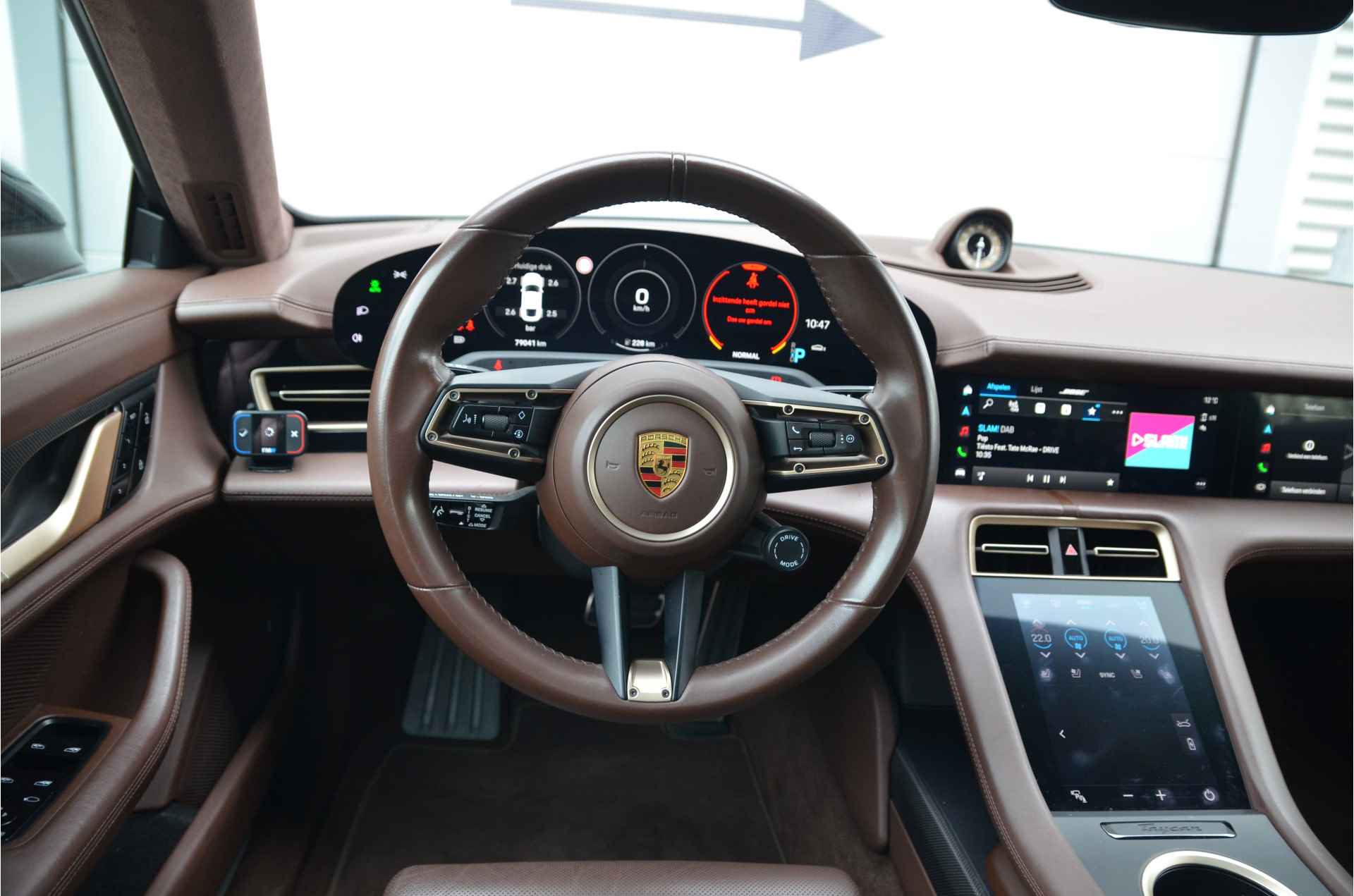 Porsche Taycan Turbo 93 kWh Pano, 21", Sport Chrono, SportDesign - 13/34