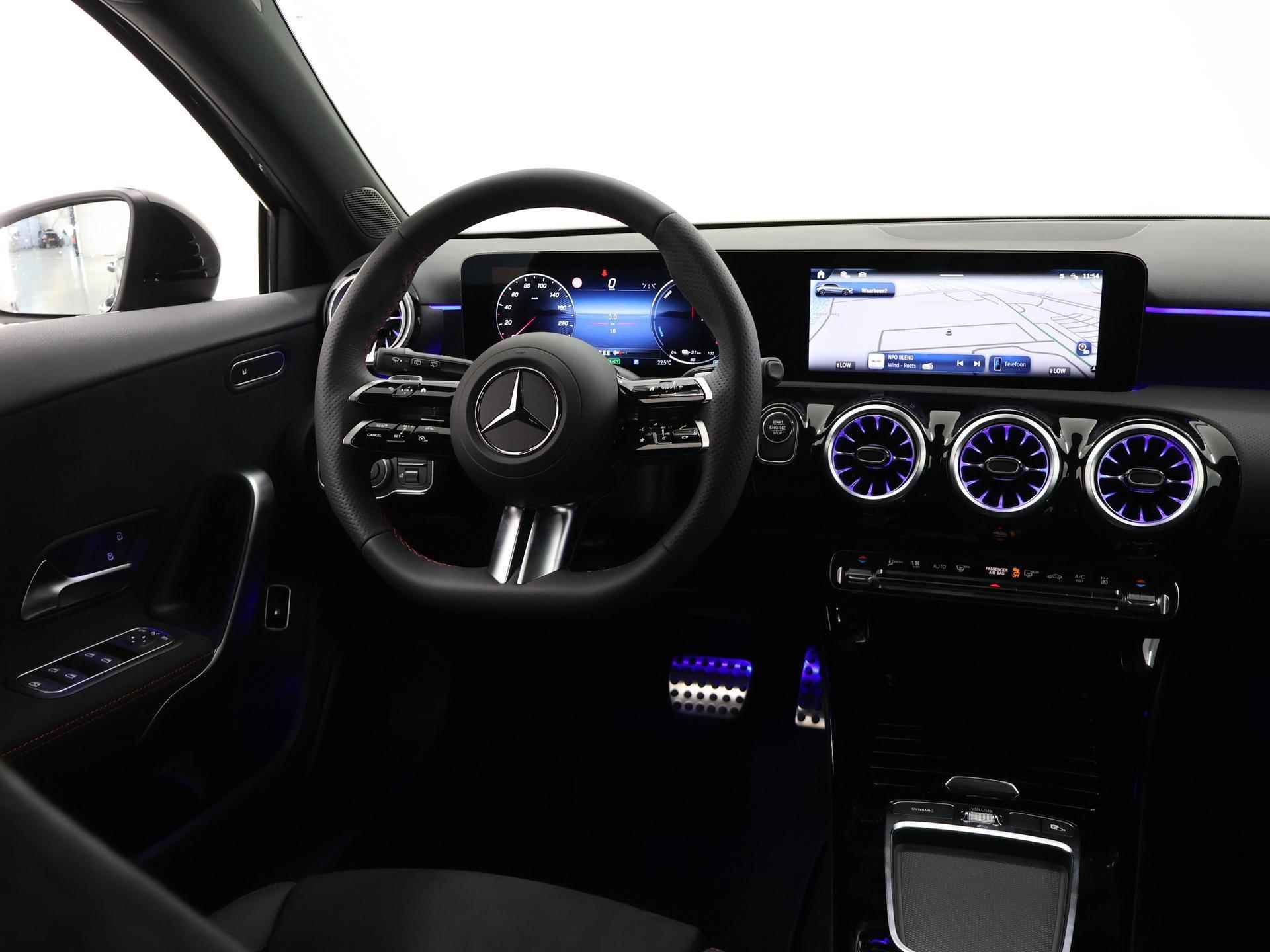 Mercedes-Benz A-klasse 250 e Star Edition AMG Line | Nightpakket | Sfeerverlichting | Apple carplay | Android auto | Parkeercamera | Stoelverwarming | - 10/46