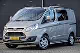 Ford Transit Custom Rolstoelvervoer | L1H1 125Pk | Limited | Rolstoelbus | Elek. rolstoellift | 2xSchuifdeur | Sidebars | 16'' | Tectonic Silver