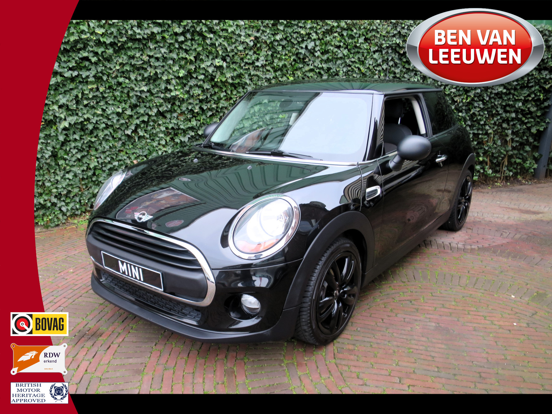 MINI Cooper 1.2 One Pepper F56 met Clima, BT, stoelverw. en 17"