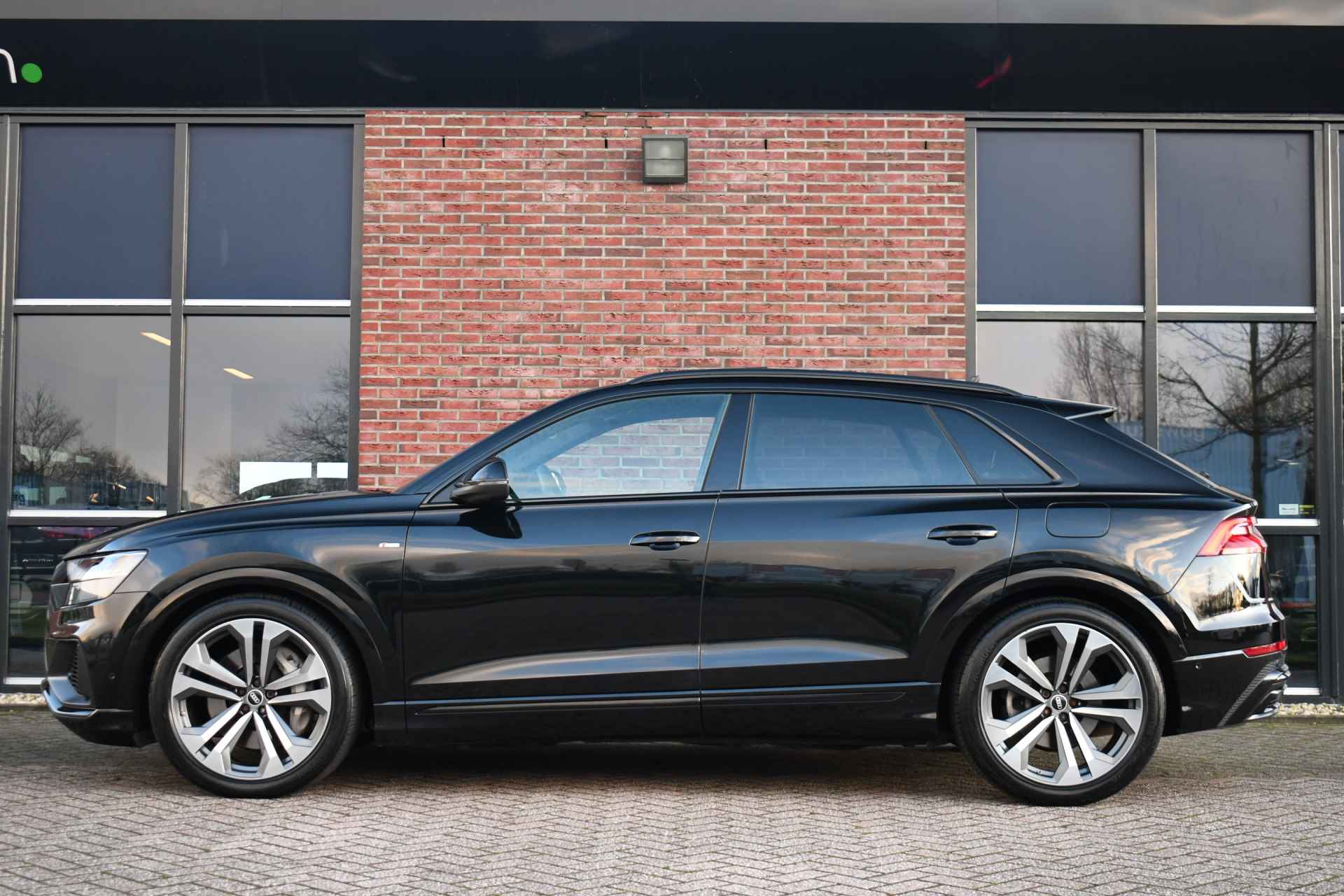 Audi Q8 55 TFSI e quattro S-Line Pano Trekh ACC HUD 360 B&O Nachtz 22inch - 41/93