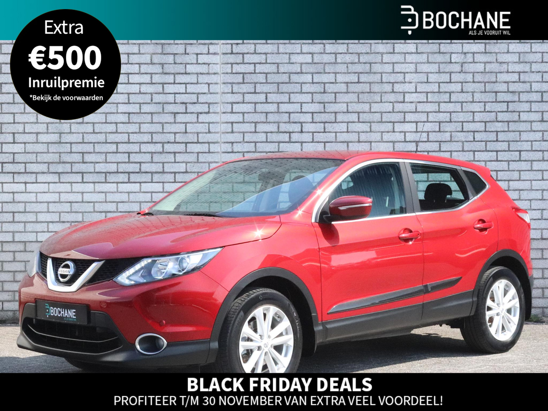 Nissan Qashqai 1.2 DIG-T 115 Acenta | Climate Control | Bluetooth | Trekhaak | LM-Velgen | Parkeersensoren V+A |