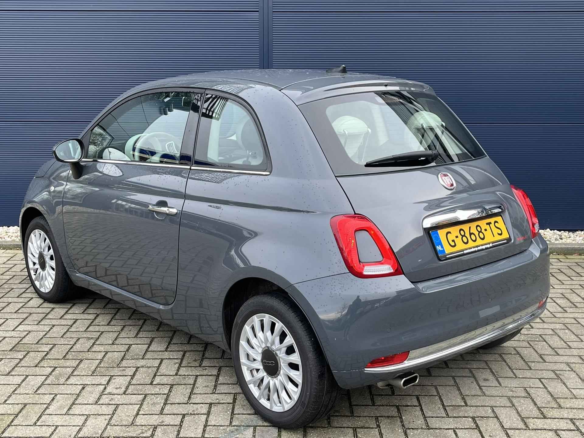 Fiat 500 1.2 69pk | Navigatie | Parkeersensoren Achter | 15 Inch Velgen | - 4/28