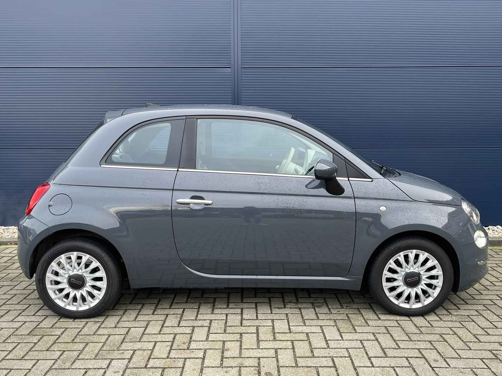 Fiat 500 1.2 69pk | Navigatie | Parkeersensoren Achter | 15 Inch Velgen | - 6/28