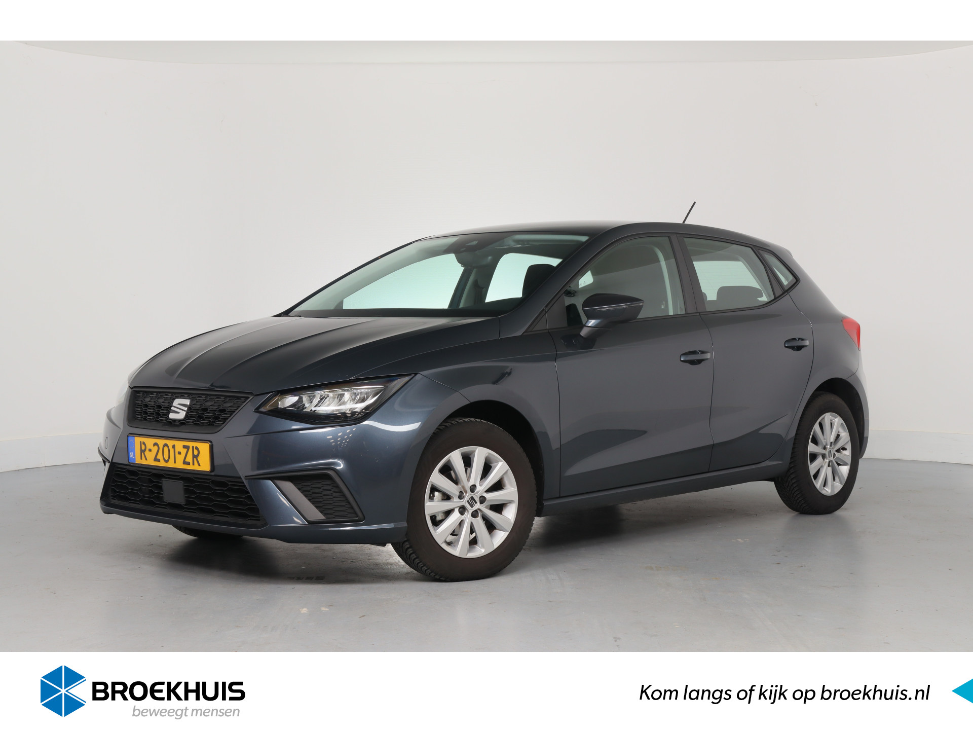 SEAT Ibiza 1.0 EcoTSI Style | Navi By App | LED | Clima | Cruise | Parkeersensoren | DAB | Cruise | Lichtmetalen Velgen