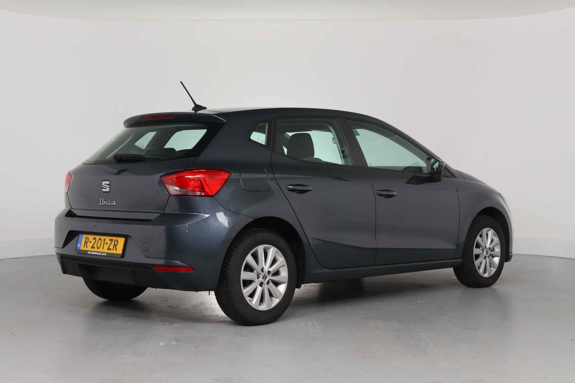 SEAT Ibiza 1.0 EcoTSI Style | Navi By App | LED | Clima | Cruise | Parkeersensoren | DAB | Cruise | Lichtmetalen Velgen - 5/35