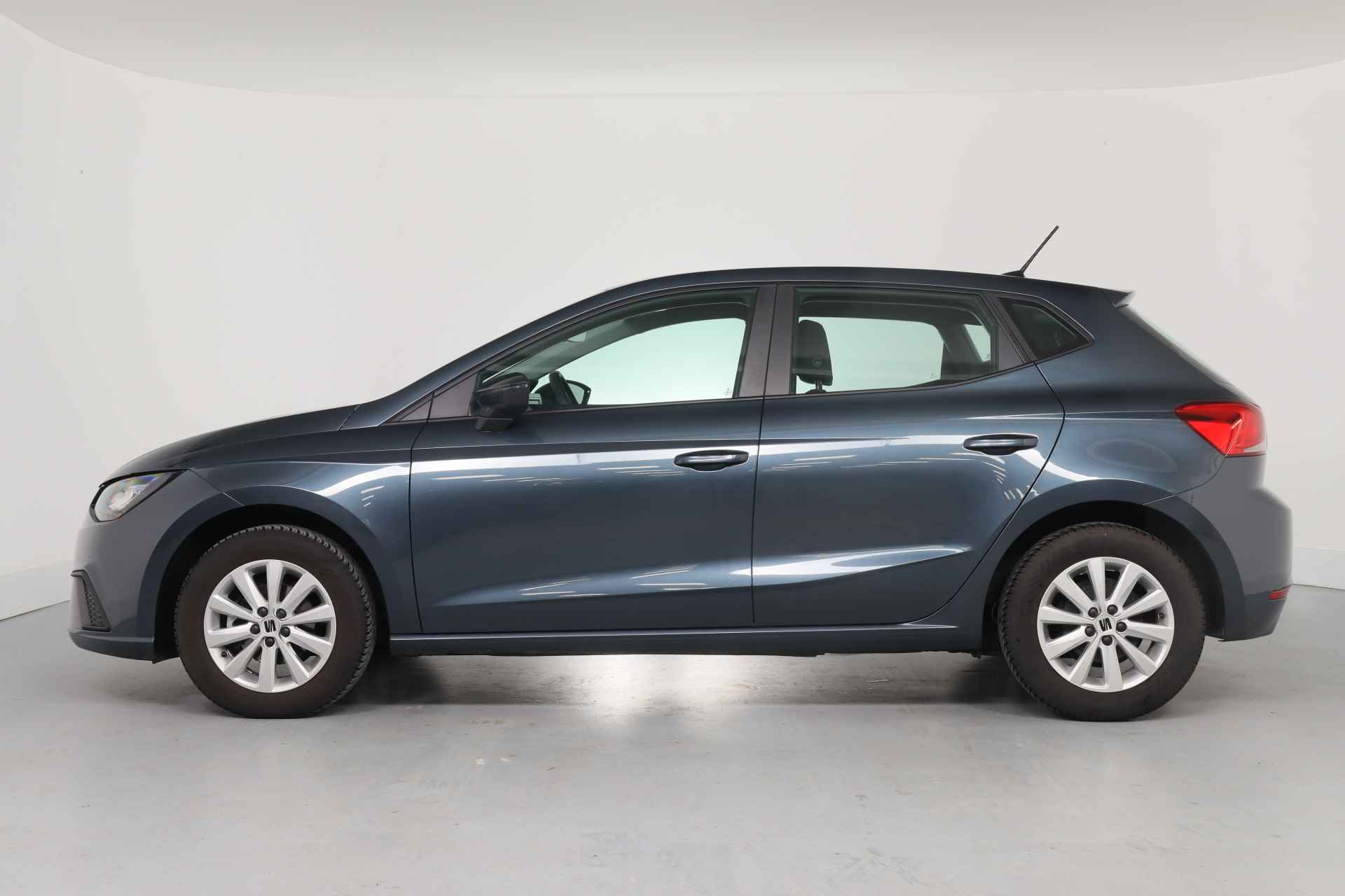 SEAT Ibiza 1.0 EcoTSI Style | Navi By App | LED | Clima | Cruise | Parkeersensoren | DAB | Cruise | Lichtmetalen Velgen - 24/35