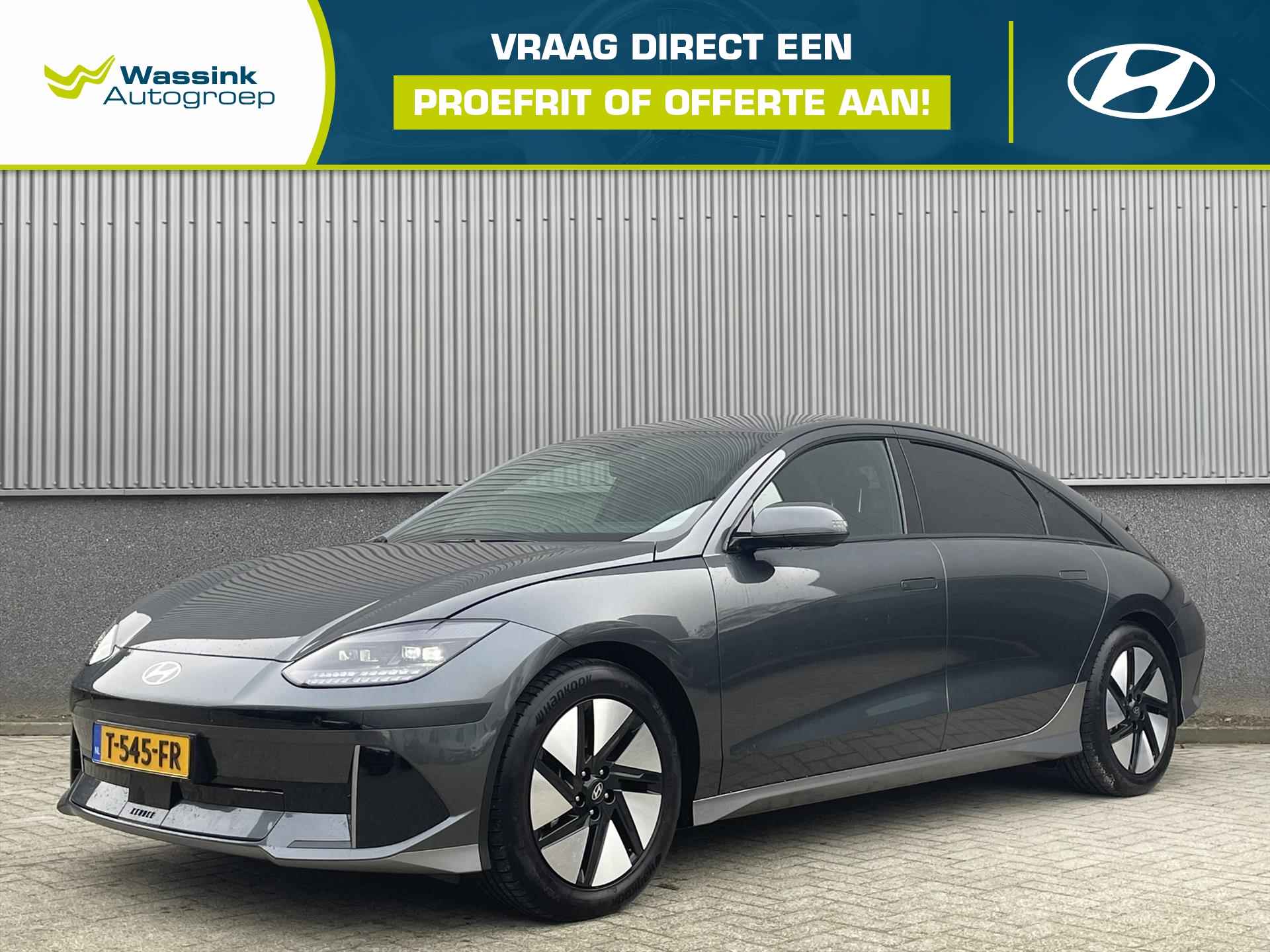 Hyundai Ioniq 6 77,4 kWh 229pk RWD Connect | 100% ELEKTRISCH! | Navigatie | Stoelverwarming Voor & Achter | Camera Achter | PDC Voor & Achter |