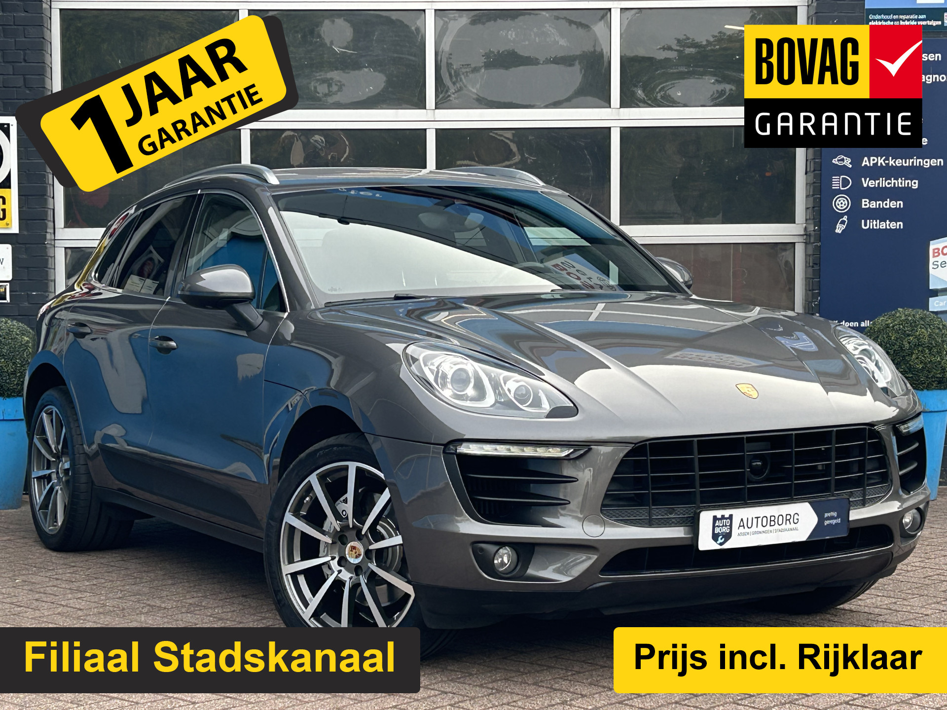 Porsche Macan 3.0 S | Panoramadak | Cruise Control Adaptief | Climate Control | Rijklaar + 12 Maand BOVAG Garantie