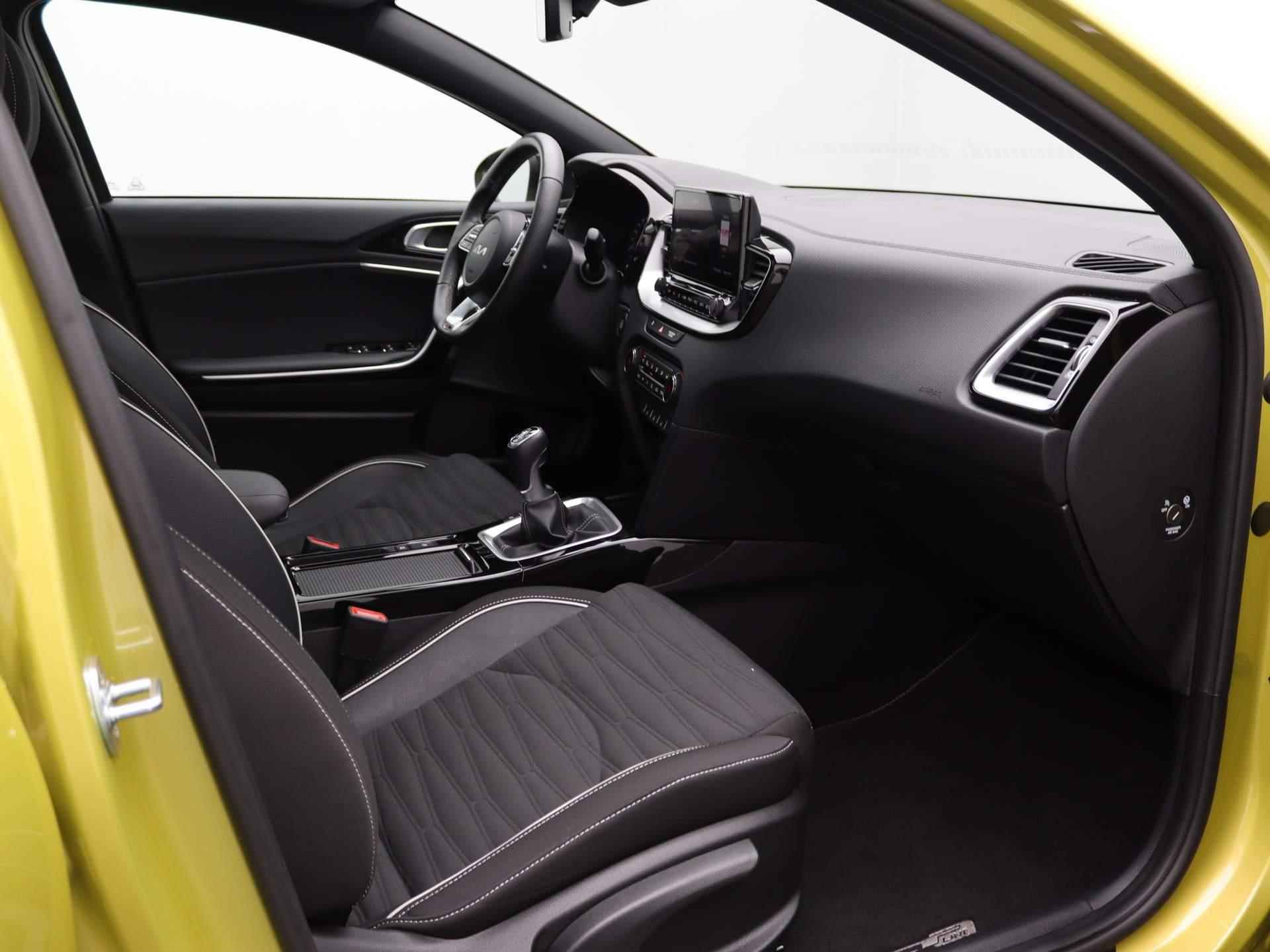 Kia XCeed 1.5 T-GDi GT-Line First Edition | SPLASH LEMON | OPEN DAK | STOELVERWARMING | - 31/49