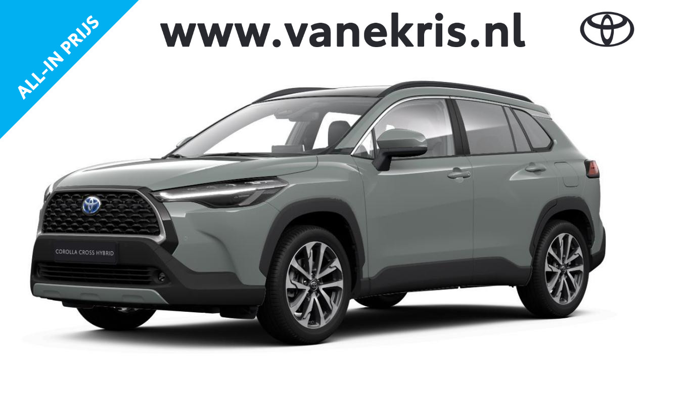 Toyota Corolla Cross 1.8 Hybrid Style, Nieuw, Snel Leverbaar , Premium Pack,  (10-2024), €2.000,- inruilpremie