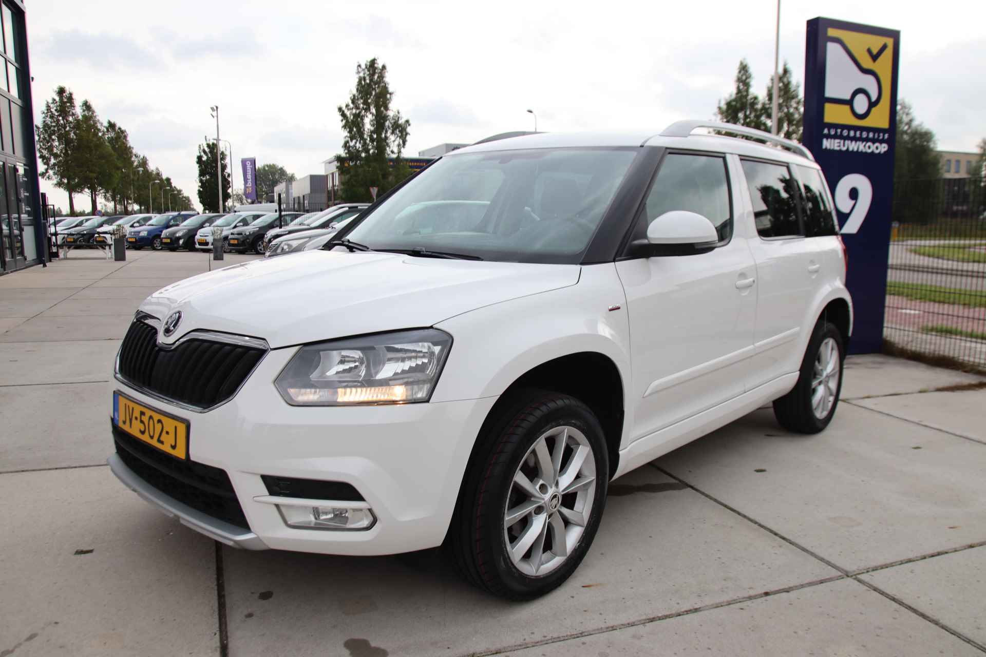 Škoda Yeti 1.2 TSI Greentech JOY Stoelverwarming, Clima, Navi, Cruise, 1e eig HERFST UITVERKOOP! - 1/44